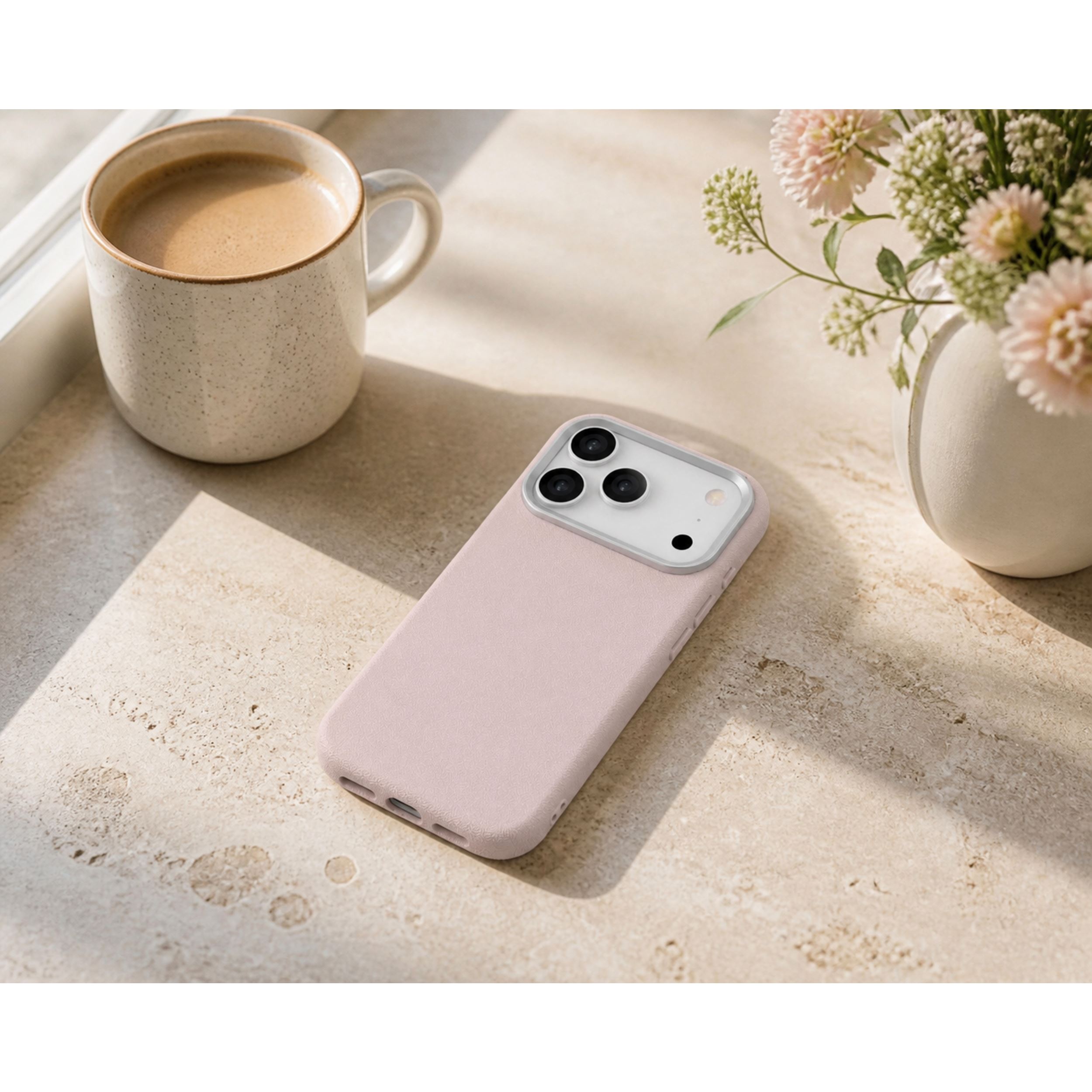 Ốp Lưng iPhone 18 Pro Max Metal Skiny TPU Hydrus OCMC030 Màu Hồng