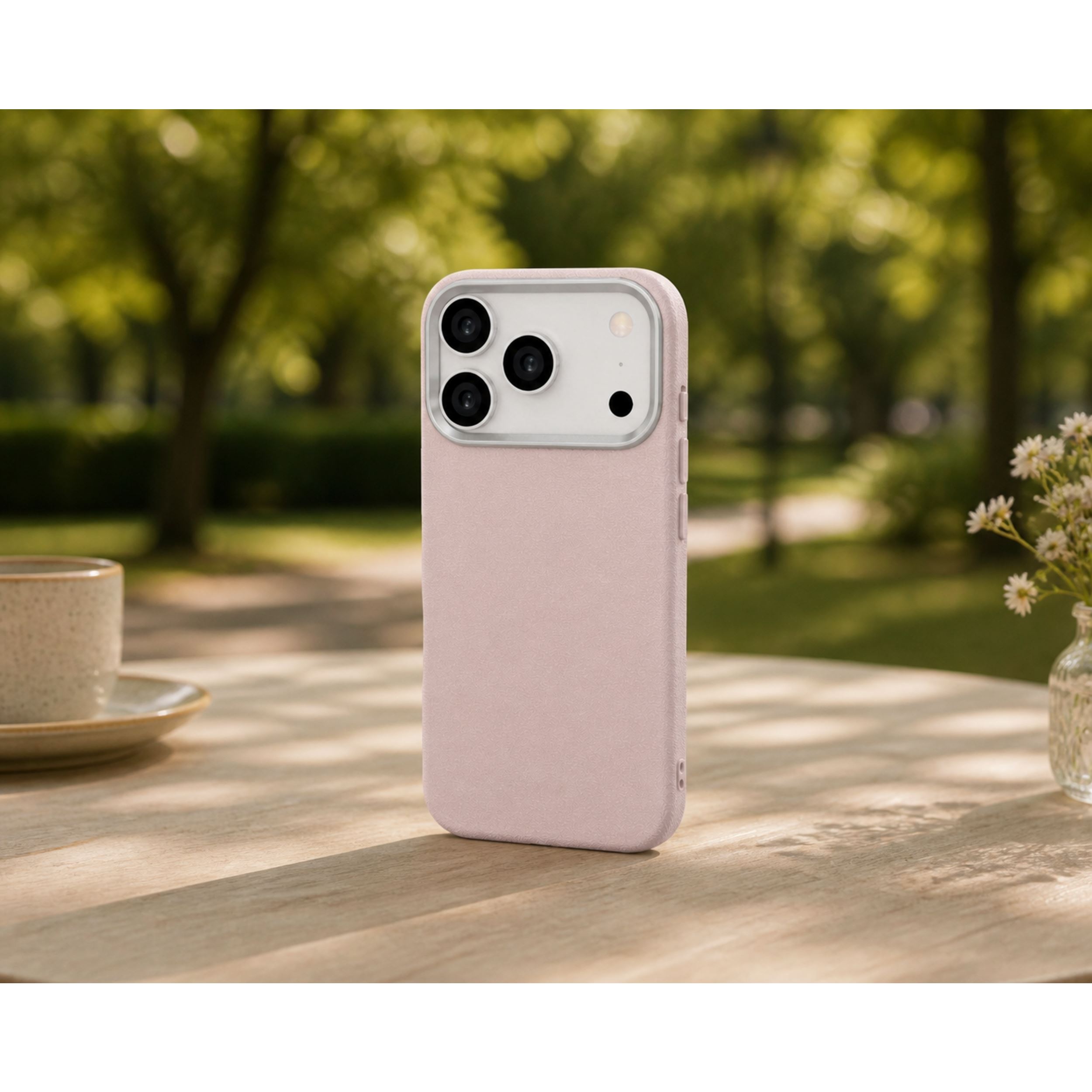 Ốp Lưng iPhone 18 Pro Max Metal Skiny TPU Hydrus OCMC030 Màu Hồng
