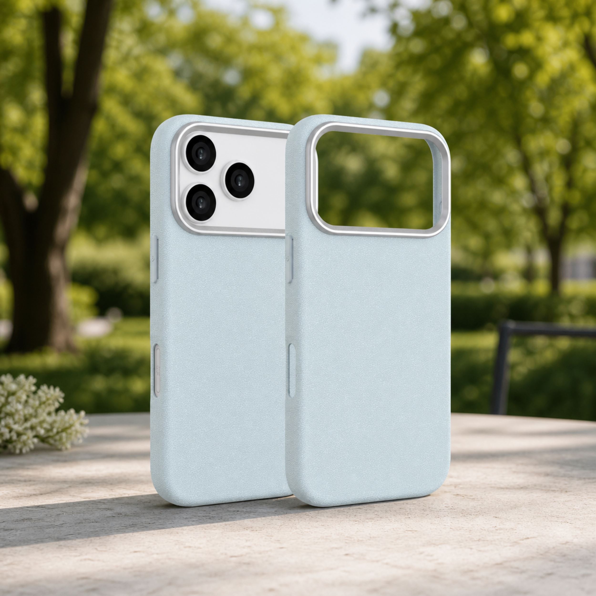 Ốp Lưng iPhone 18 Pro Metal Skiny TPU Hydrus OCMC030 Màu Xanh