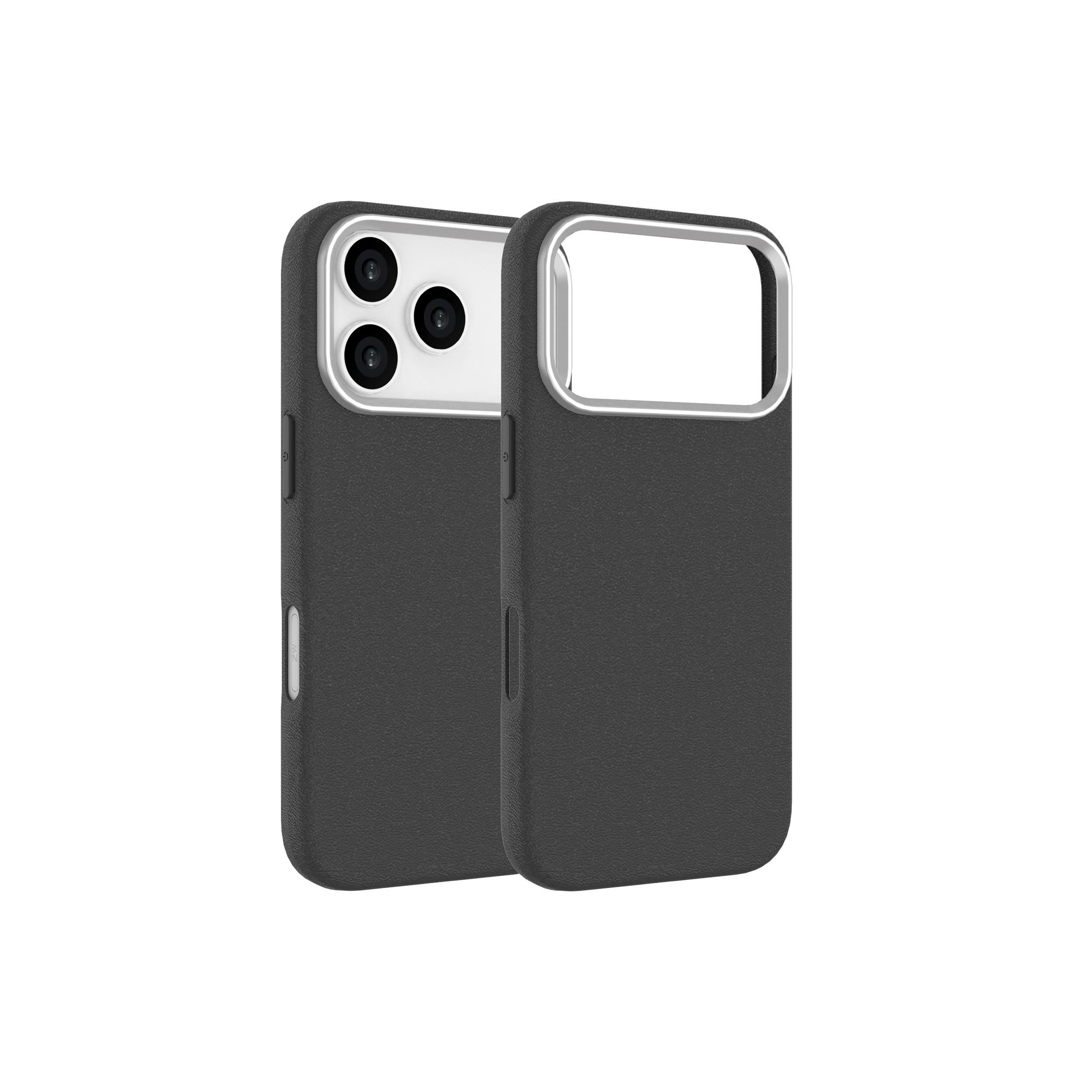 Ốp Lưng iPhone 18 Pro Metal Skiny TPU Hydrus OCMC030 Màu Đen