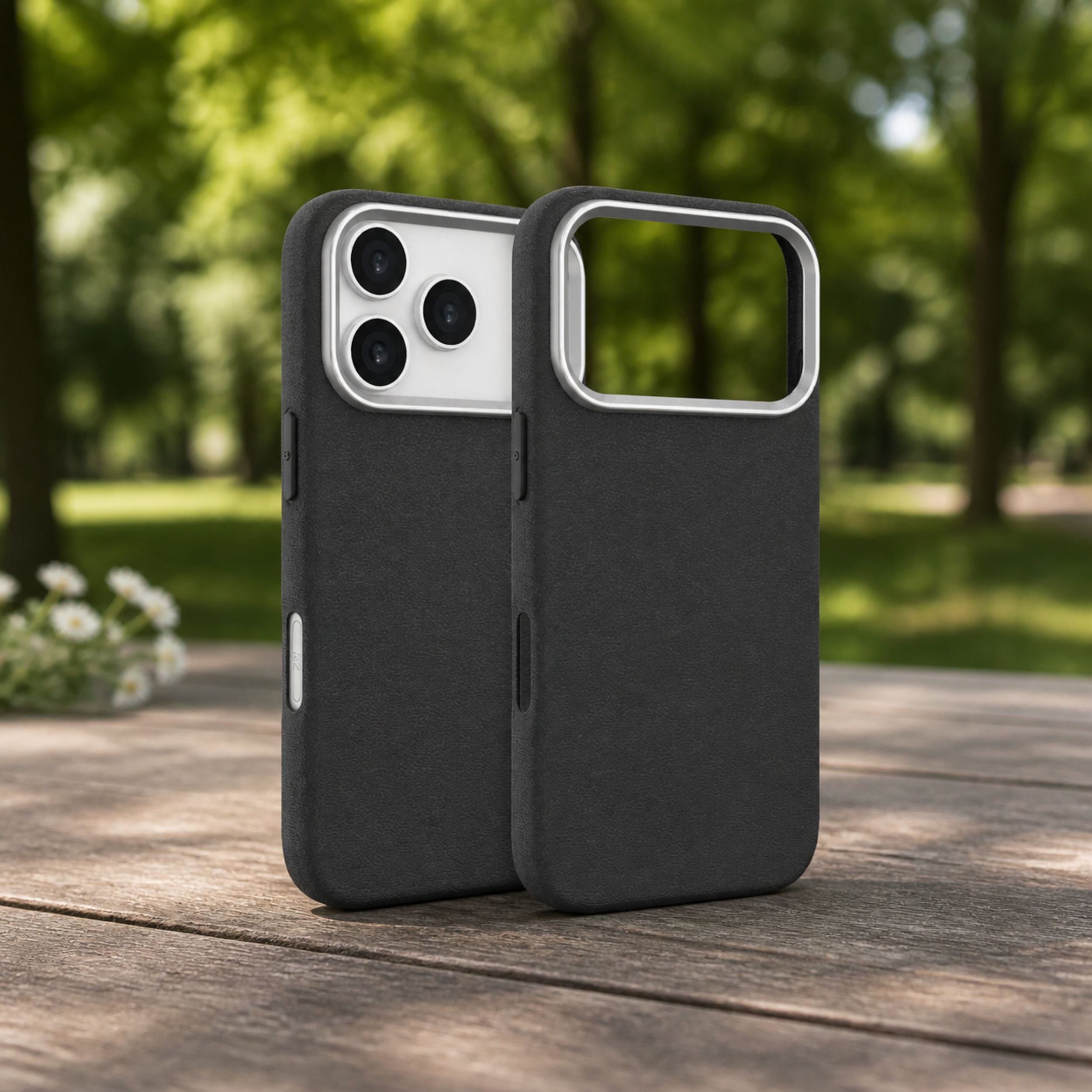 Ốp Lưng iPhone 18 Pro Metal Skiny TPU Hydrus OCMC030 Màu Đen