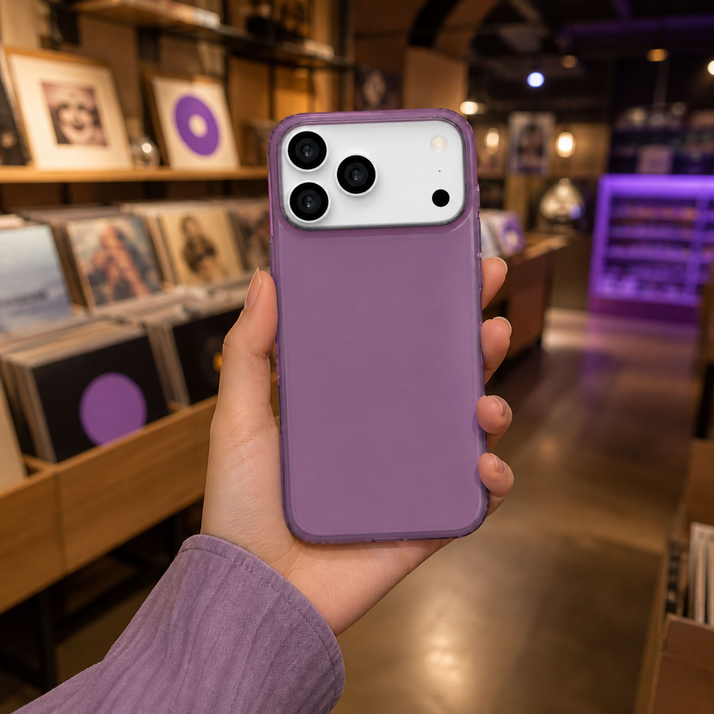 Ốp Lưng iPhone 18 Pro Max Glacier PC Hydrus OCMC039A Màu Đỏ