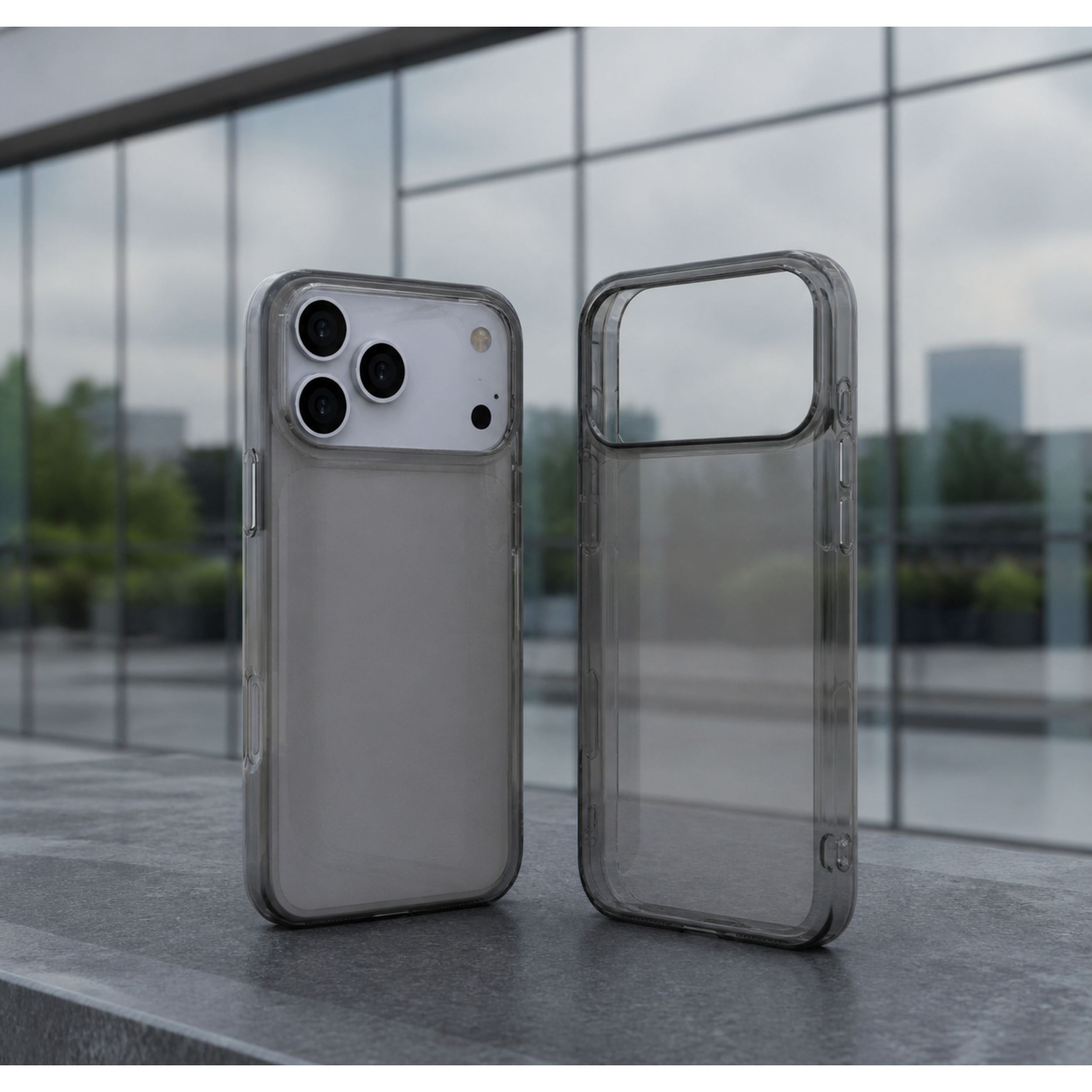 Ốp Lưng iPhone 18 Pro Glacier PC Hydrus OCMC039A Màu Đen
