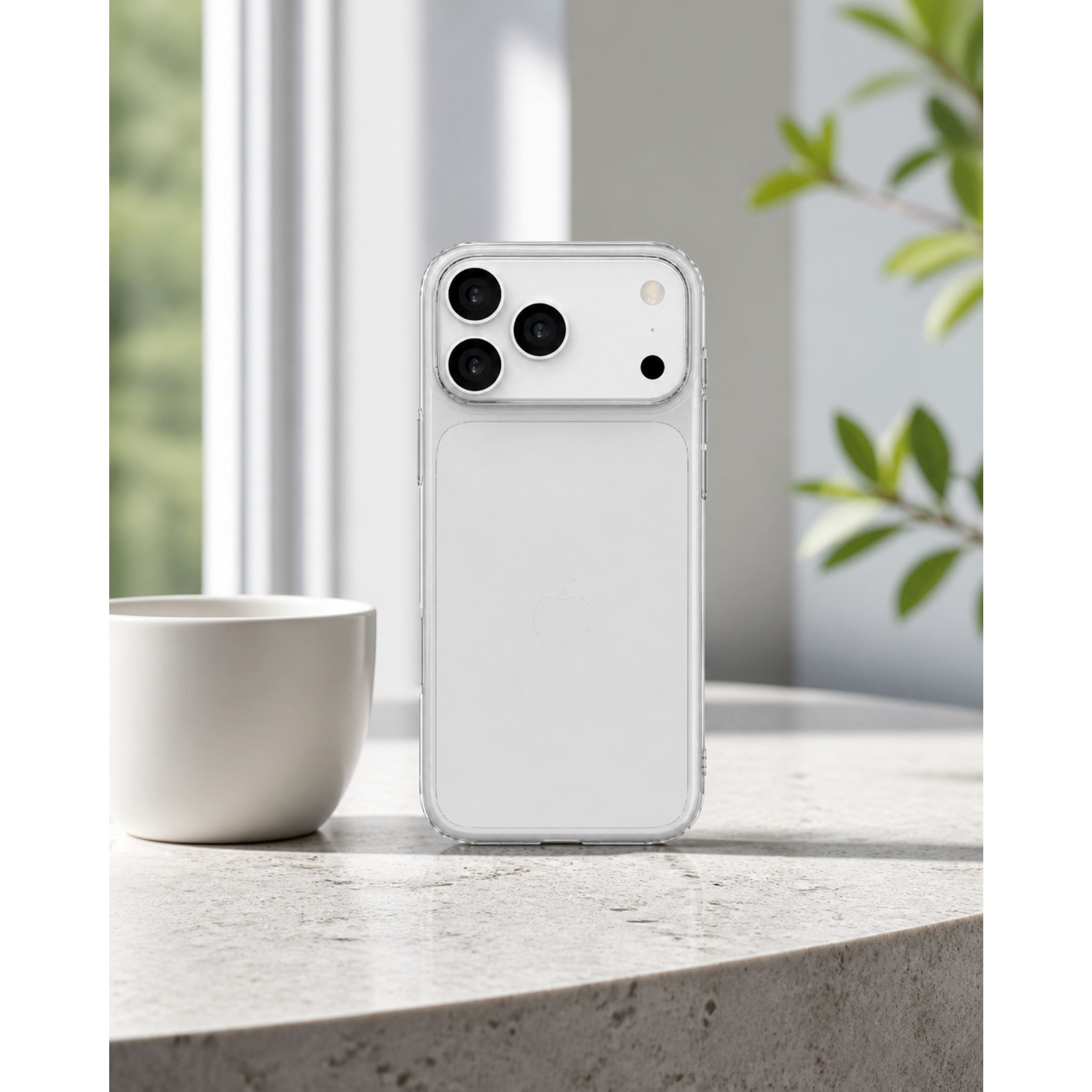 Ốp Lưng iPhone 18 Pro Glacier PC Hydrus OCMC039A Màu Trắng