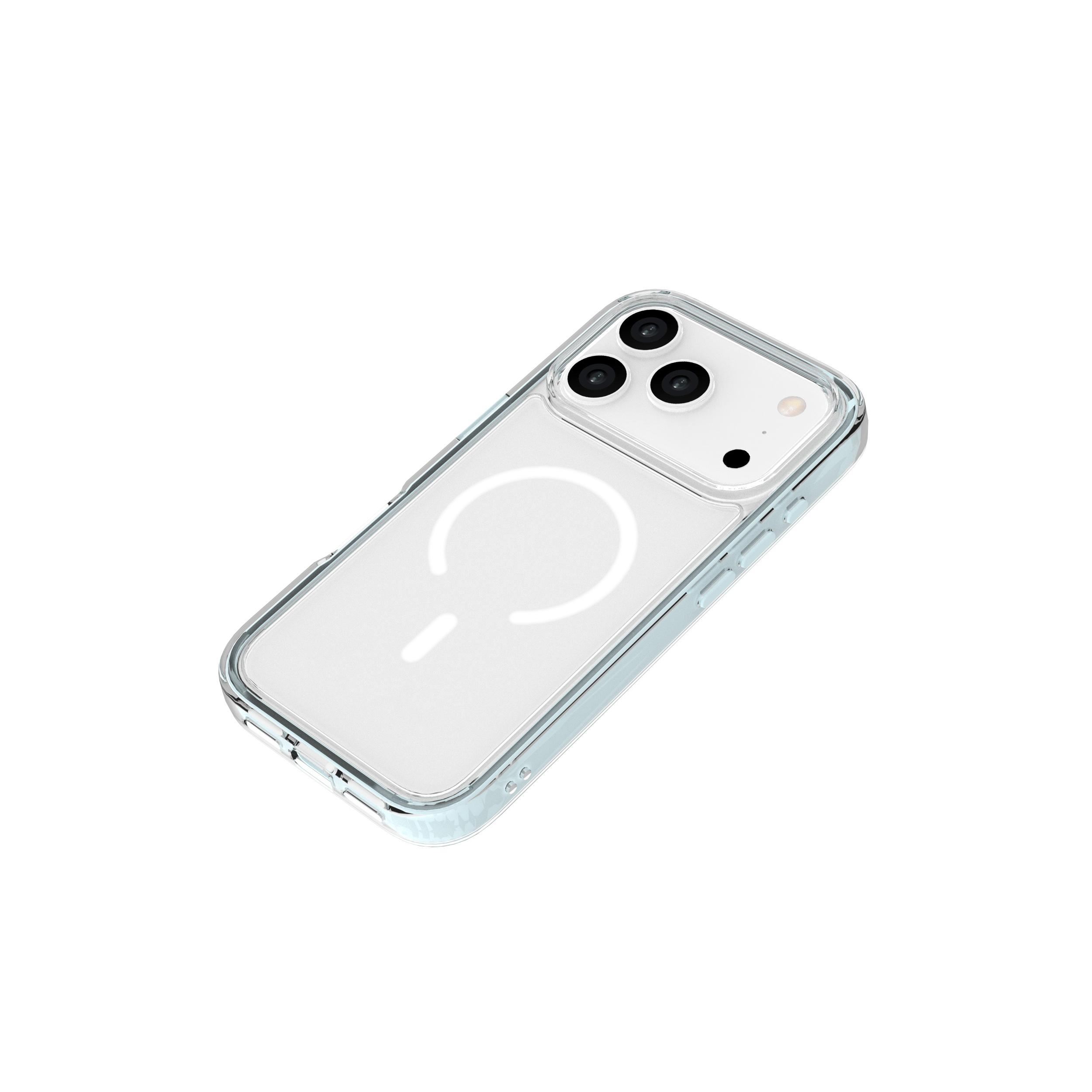 Ốp Lưng Magnetic iPhone 18 Pro Max PC TPU Hydrus Macaron Edge OCMC056 Màu Xanh