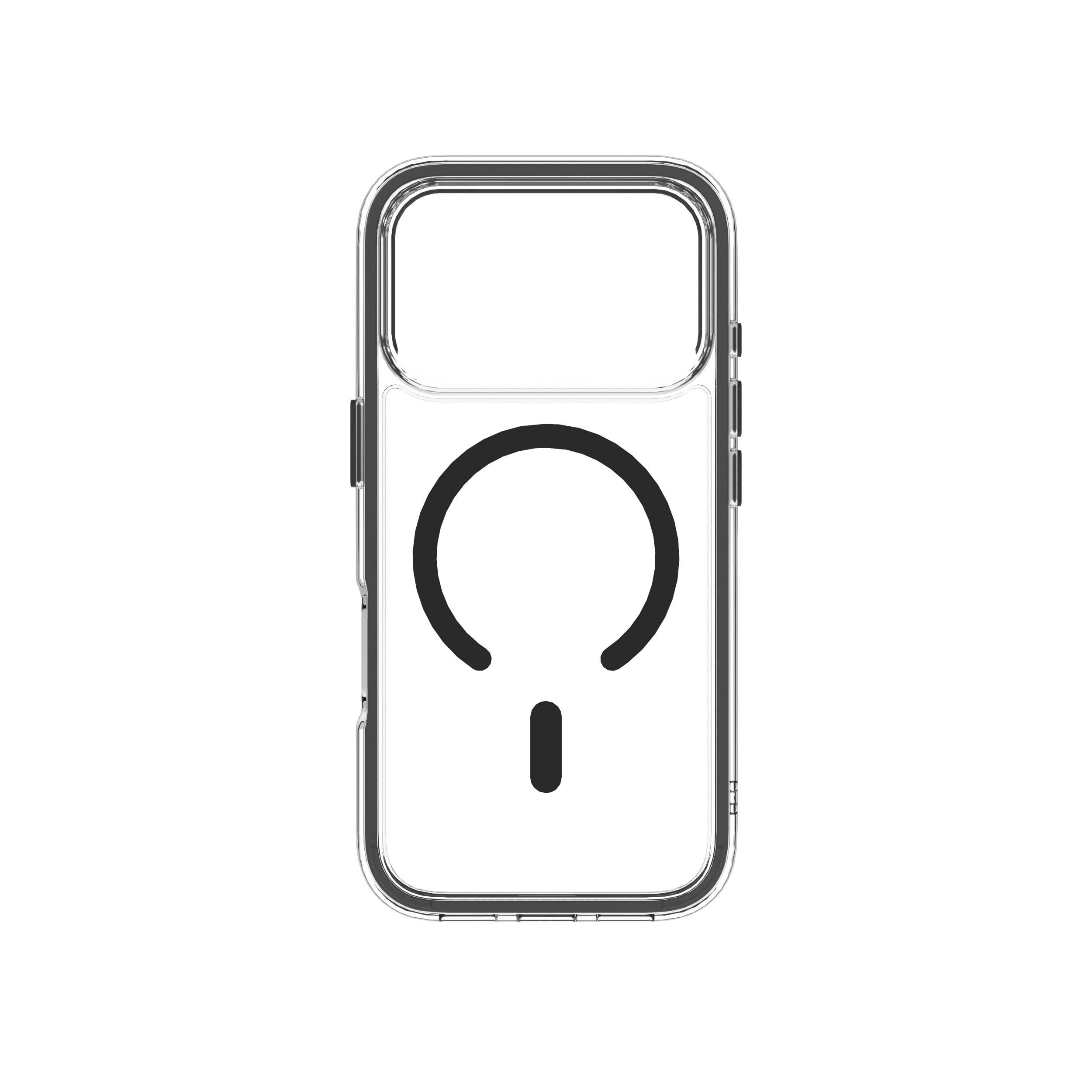 Ốp Lưng Magnetic iPhone 18 Pro Max PC TPU Hydrus Macaron Edge OCMC056 Màu Đen