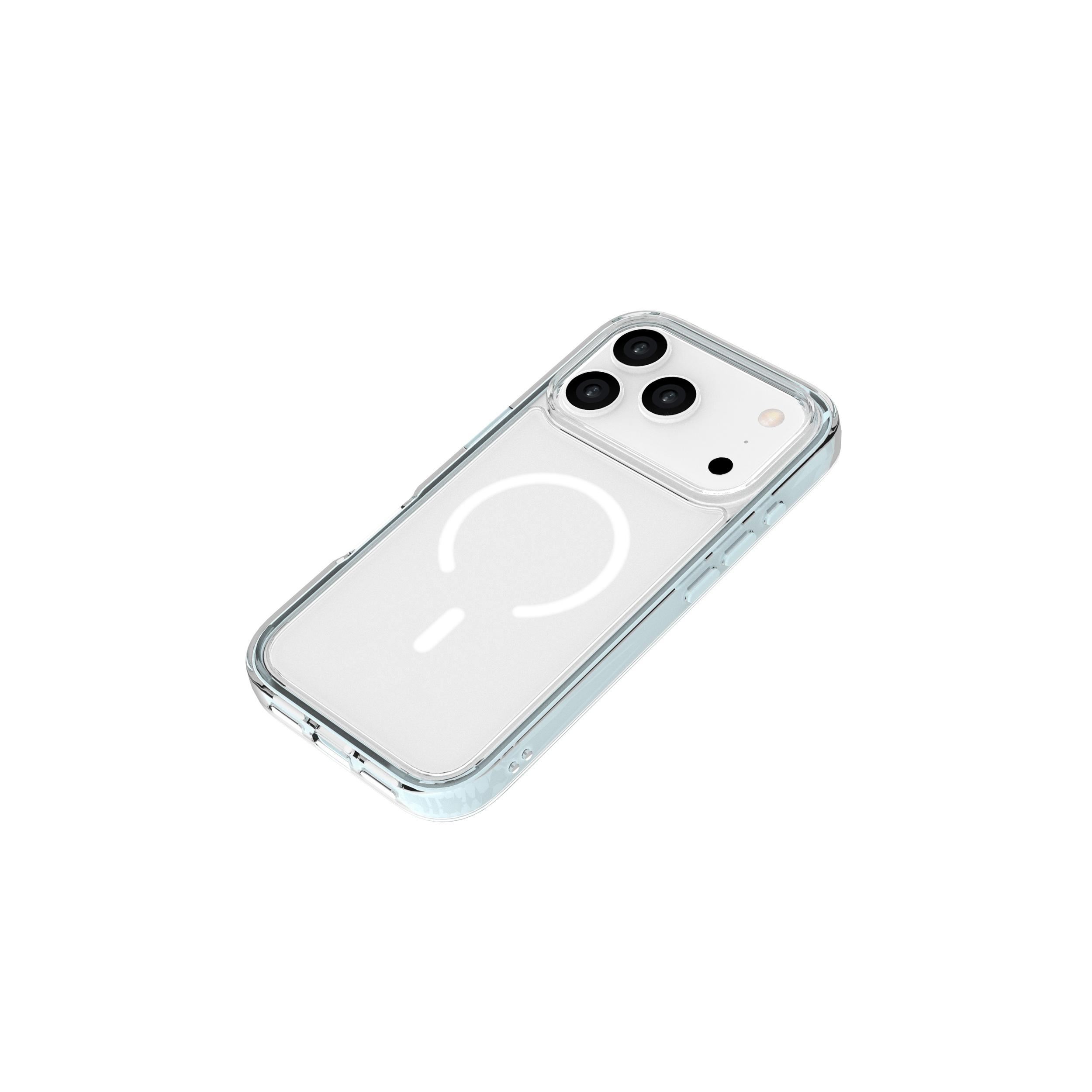 Ốp Lưng Magnetic iPhone 18 Pro PC TPU Hydrus Macaron Edge OCMC056 Màu Xanh