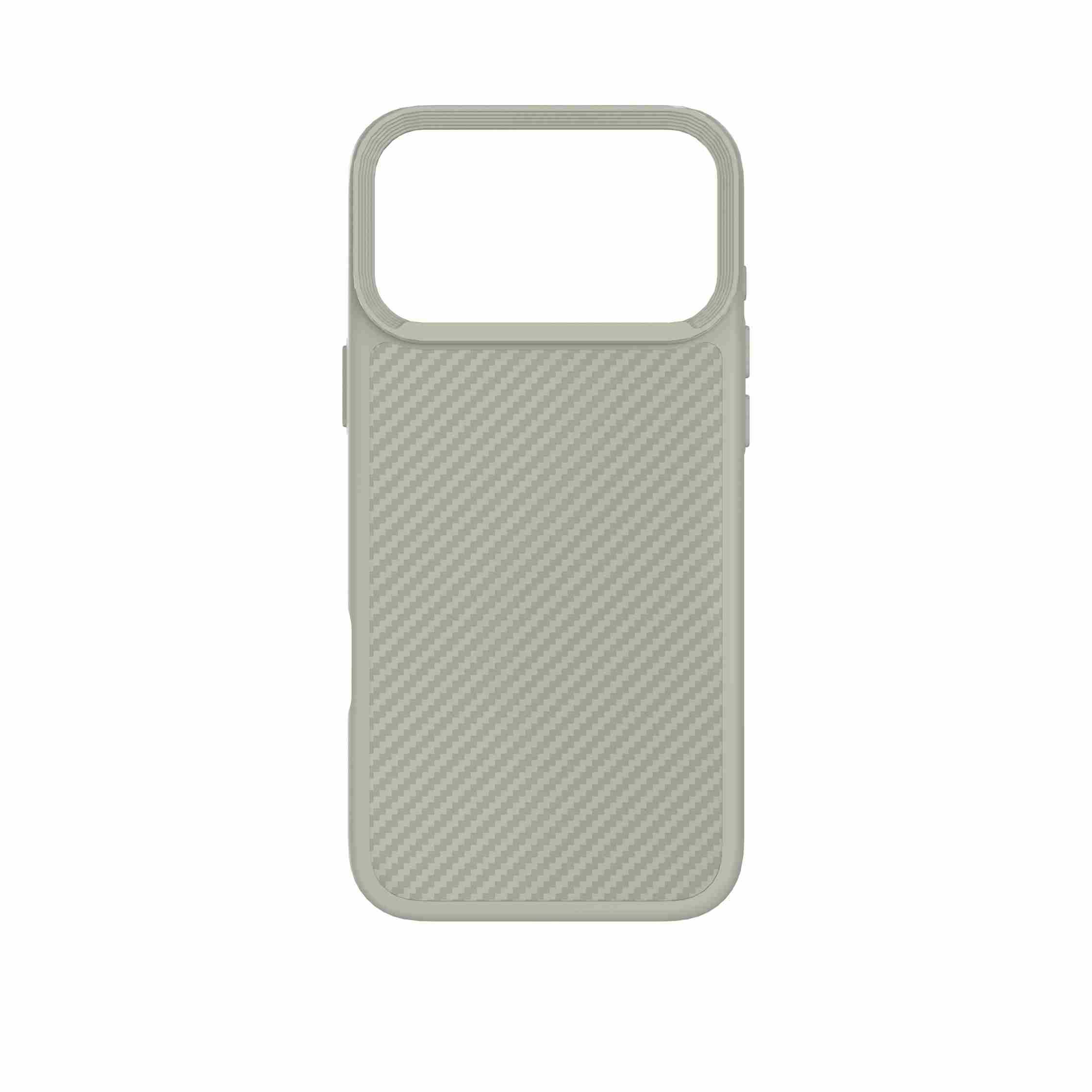 Ốp Lưng iPhone 18 Pro Max TPU Hydrus Dim Carbon OCMC152 Màu Xám