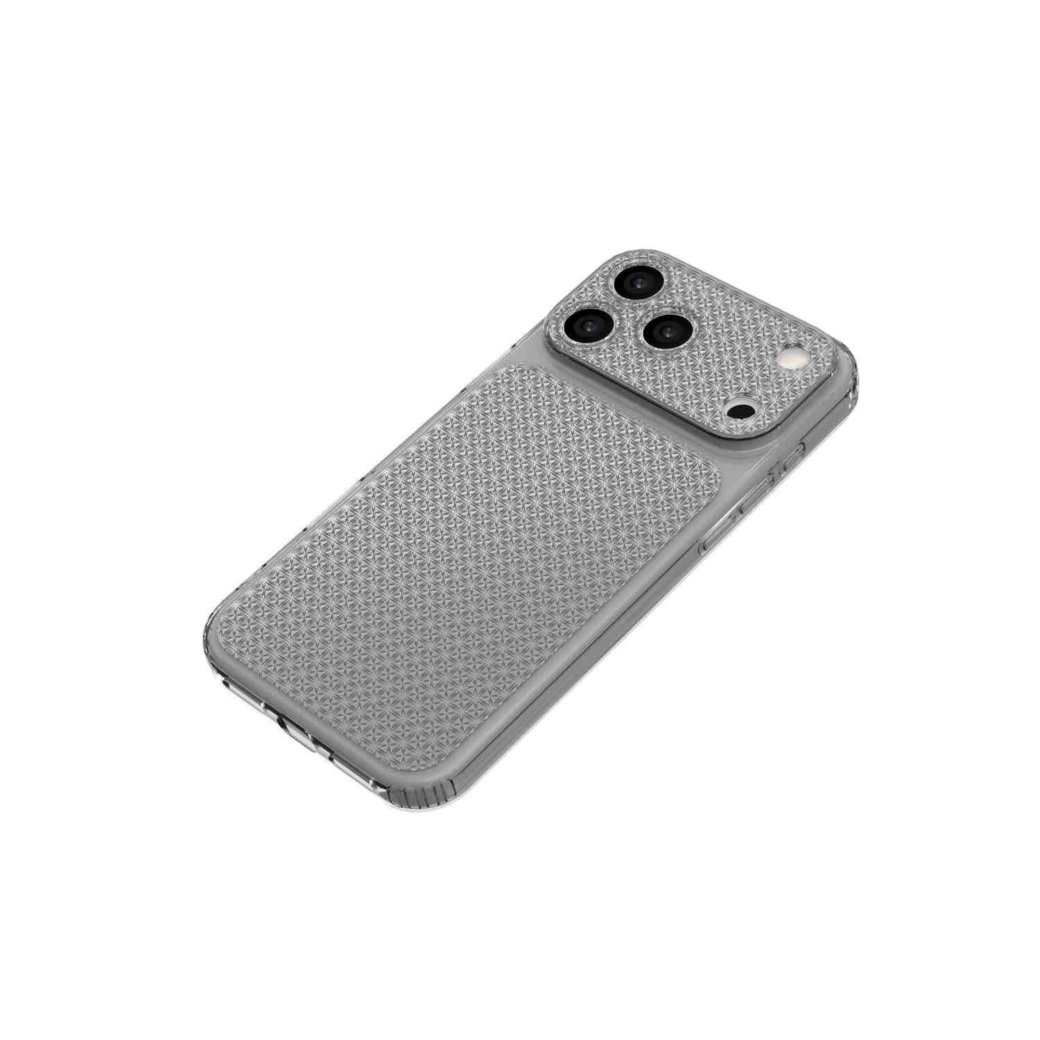 Ốp Lưng iPhone 18 Pro Max TPU Hydrus Diamond OCM603 Màu Xám