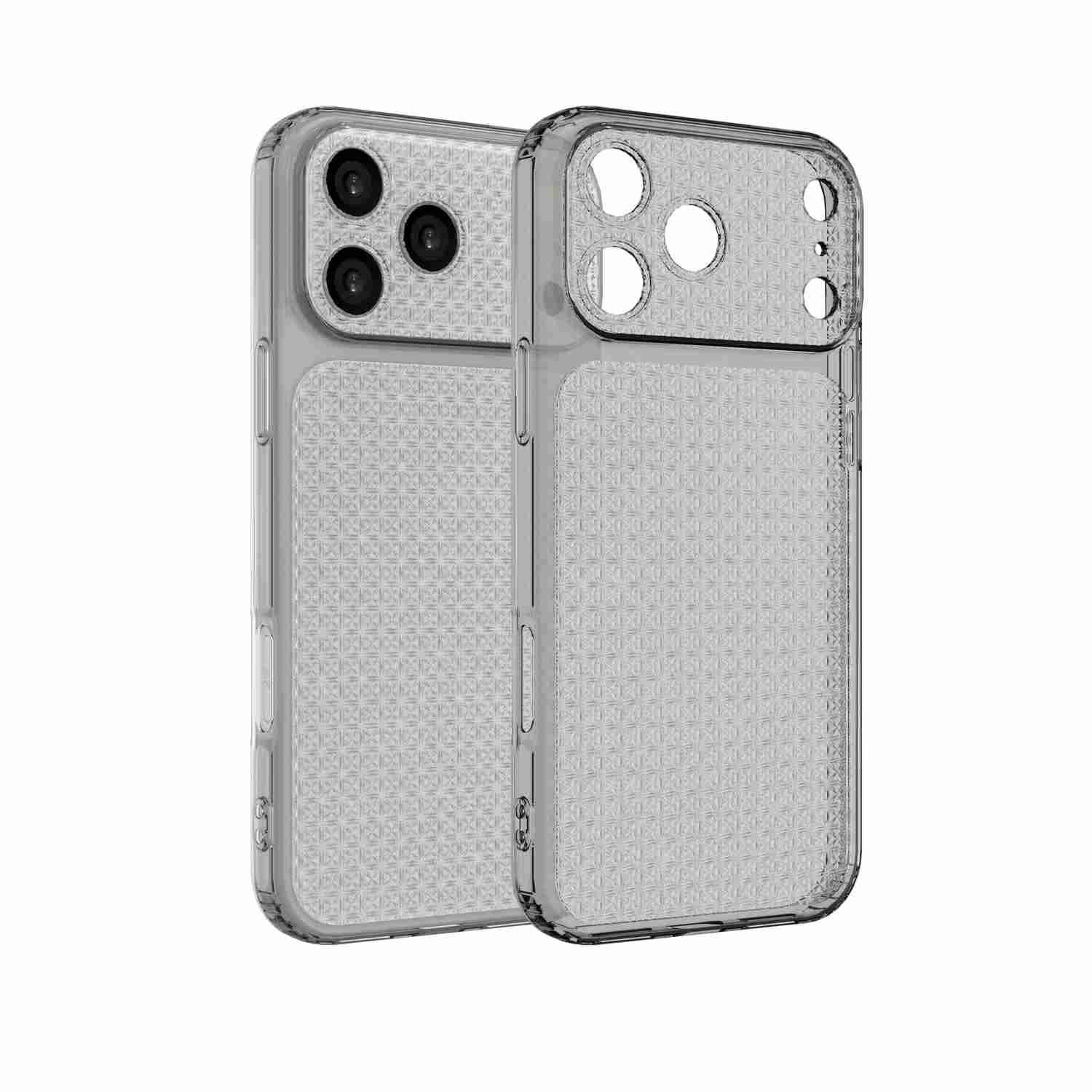 Ốp Lưng iPhone 18 Pro Max TPU Hydrus Diamond OCM603 Màu Xám