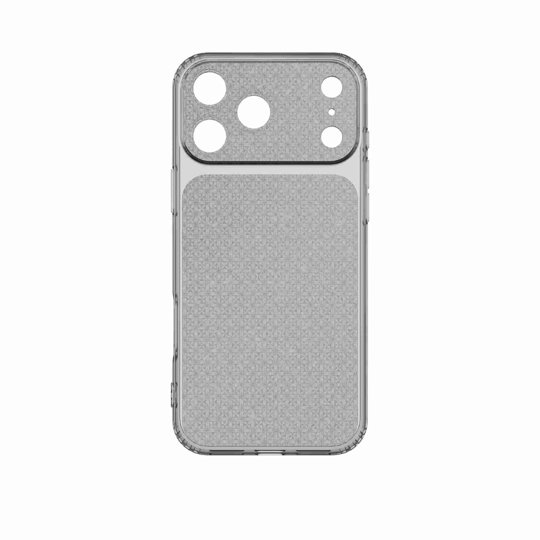 Ốp Lưng iPhone 18 Pro Max TPU Hydrus Diamond OCM603 Màu Xám