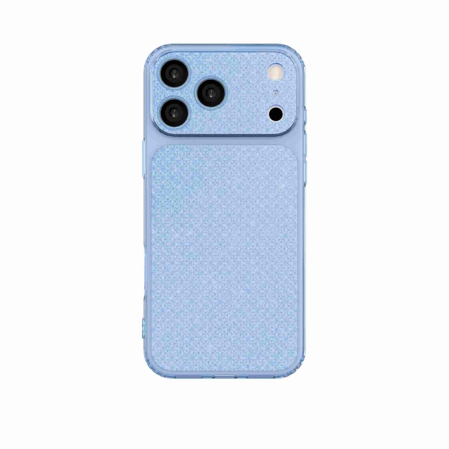Ốp Lưng iPhone 18 Pro Max TPU Hydrus Diamond OCM603 Màu Xanh