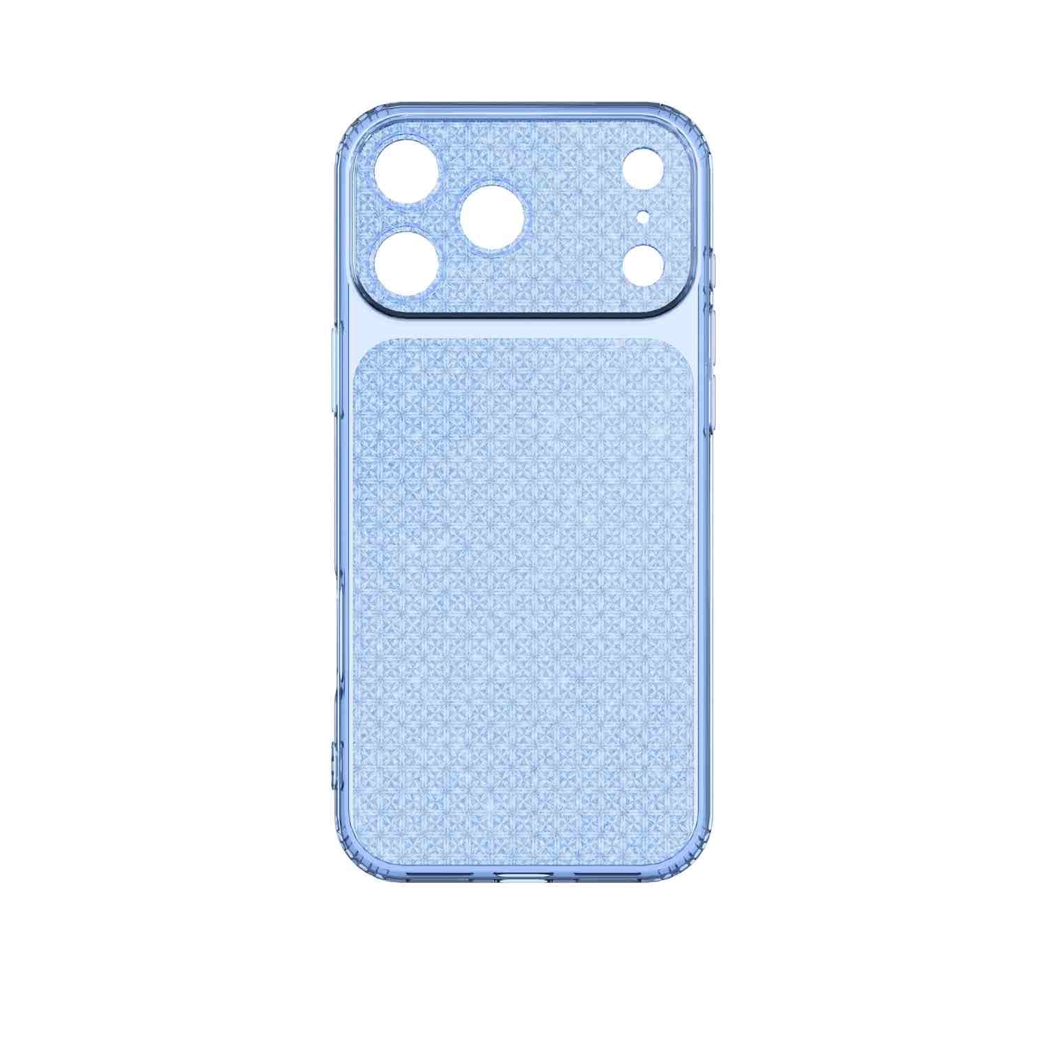 Ốp Lưng iPhone 18 Pro Max TPU Hydrus Diamond OCM603 Màu Xanh