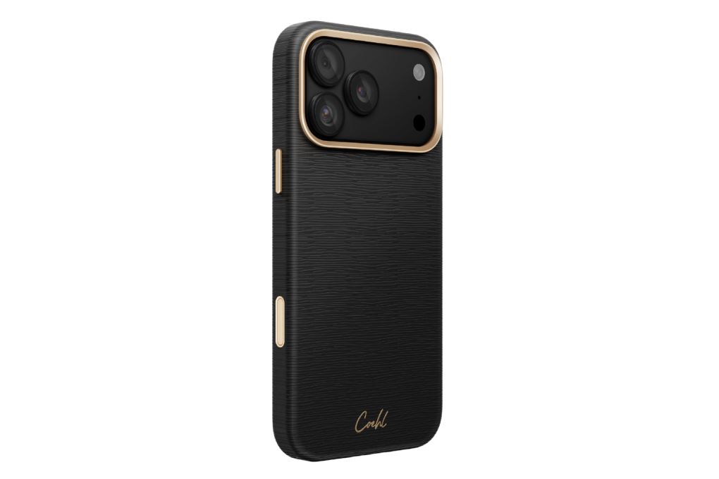Ốp lưng Magnetic iPhone 18 Pro Max PU ALU Kèm dây đeo UNIQ MIRELLE Màu Đen