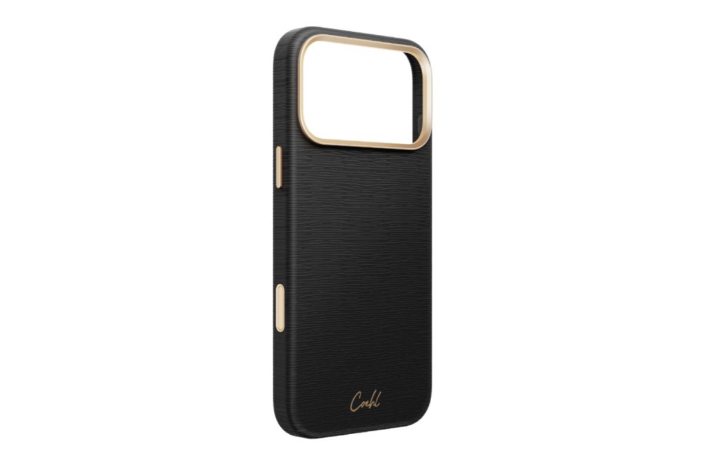 Ốp lưng Magnetic iPhone 18 Pro Max PU ALU Kèm dây đeo UNIQ MIRELLE Màu Đen