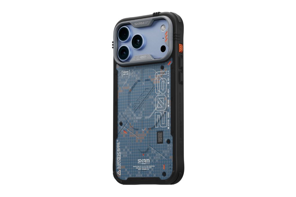 Ốp lưng Magnetic iPhone 18 Pro Max Có Nút Camera Control SKINARMA VIGOR XE Màu Xanh dương nhạt