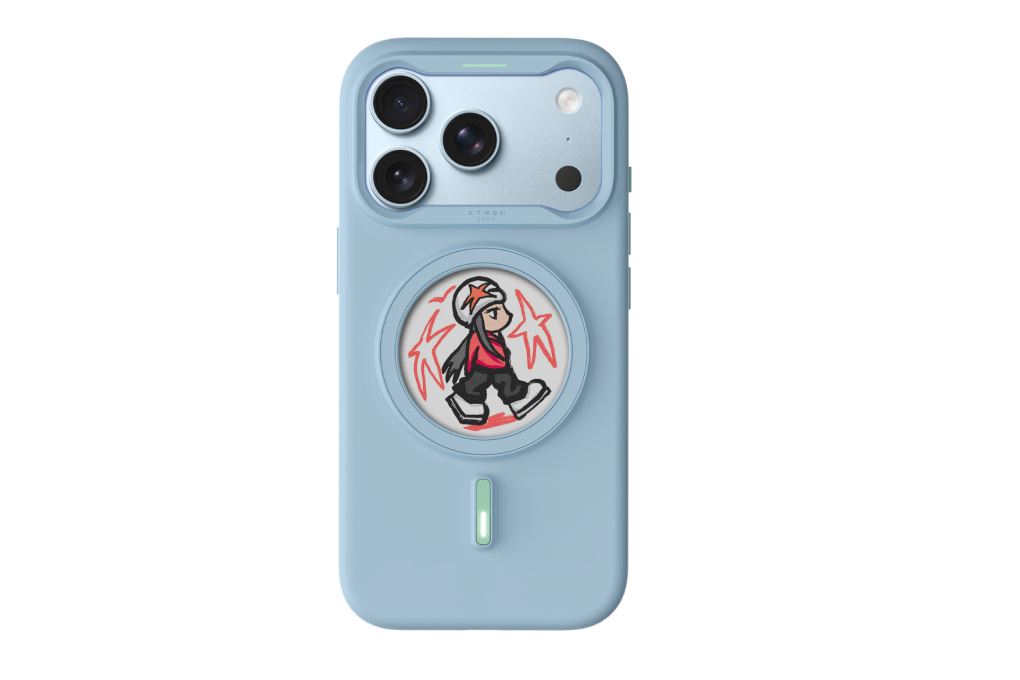 Ốp lưng Magnetic iPhone 18 Pro Max PC TPU Screen Smart-Image XTREM Màu Xanh dương nhạt