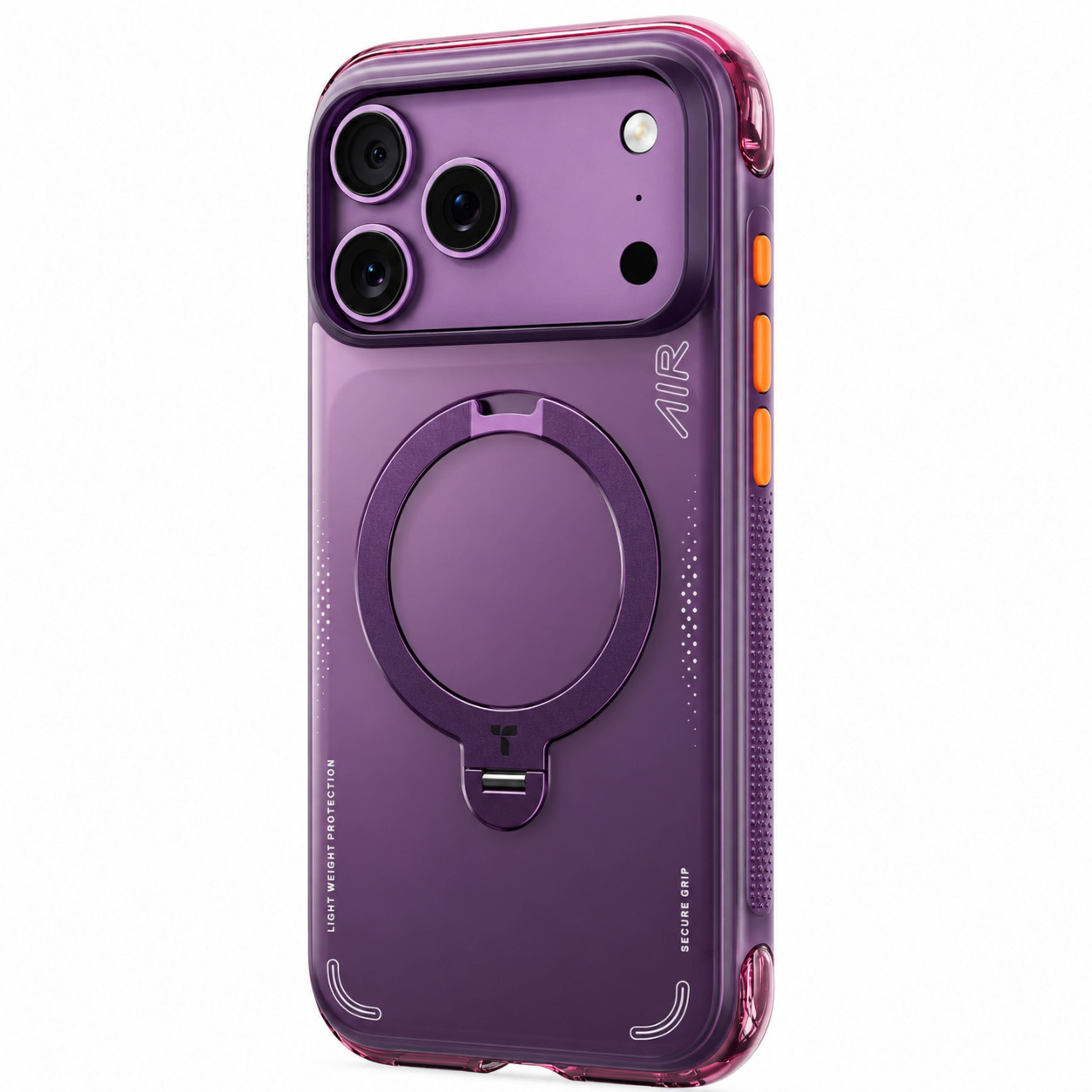 Ốp Lưng iPhone 18 Pro Magnetic Q3 AIR TORRAS Tím - 2