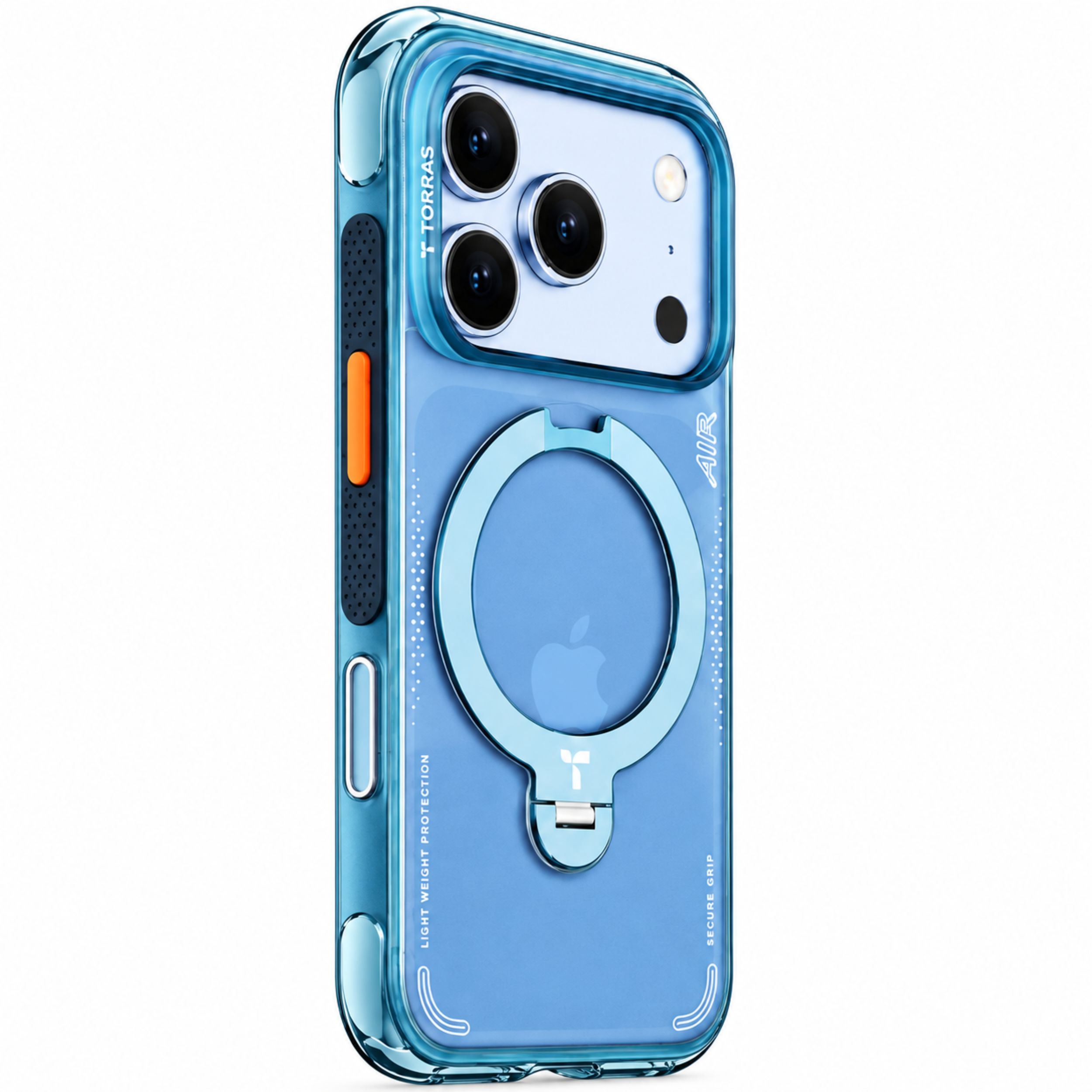 Ốp Lưng iPhone 18 Pro Magnetic Q3 AIR TORRAS Xanh Dương - 3