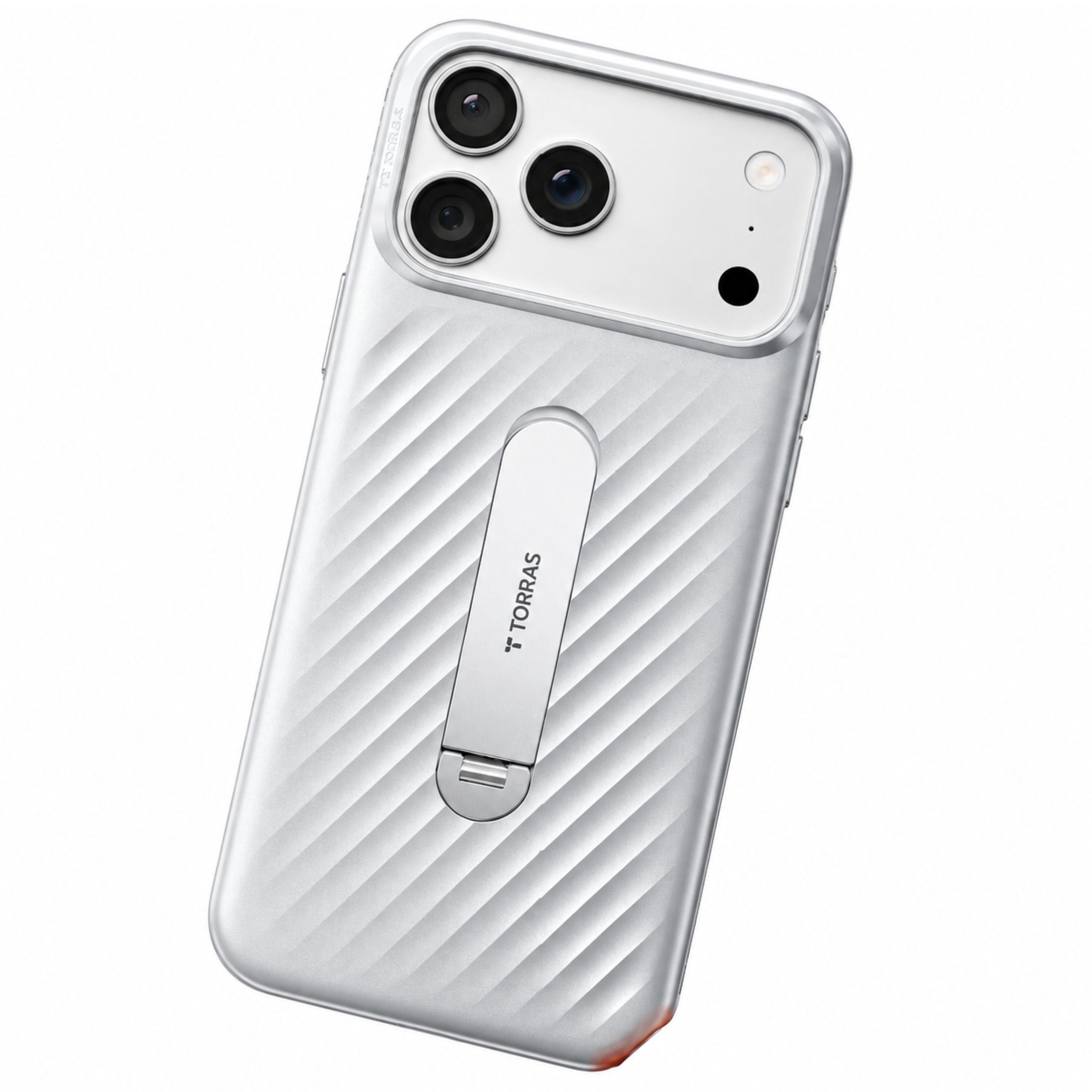 Ốp Lưng iPhone 18 Pro Magnetic I3 MUSE TORRAS Bạc Màu Bạc