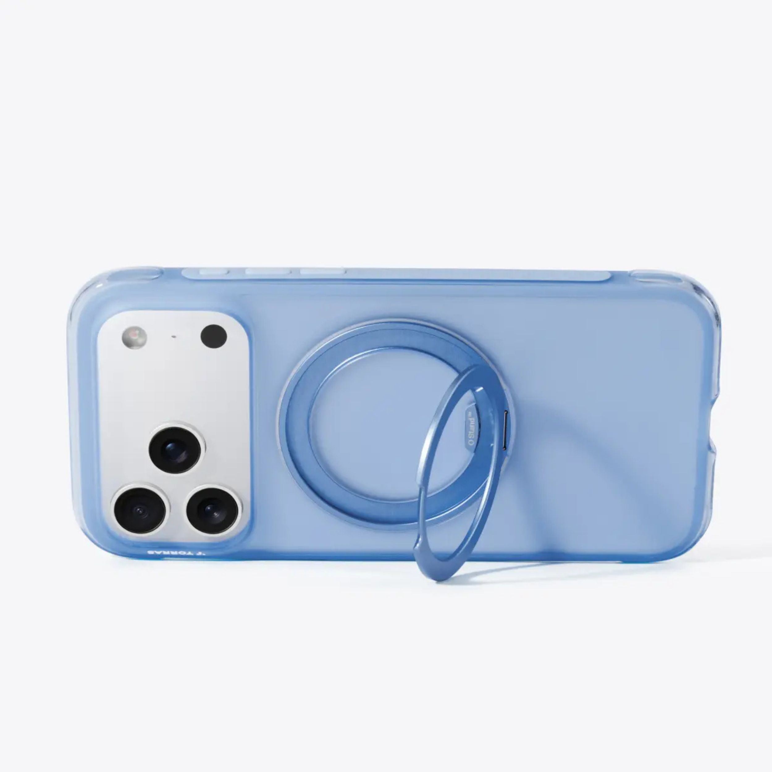 Ốp Lưng iPhone 18 Pro Magnetic O3 AIR TORRAS Ombre Xanh Trắng Màu Xanh Dương