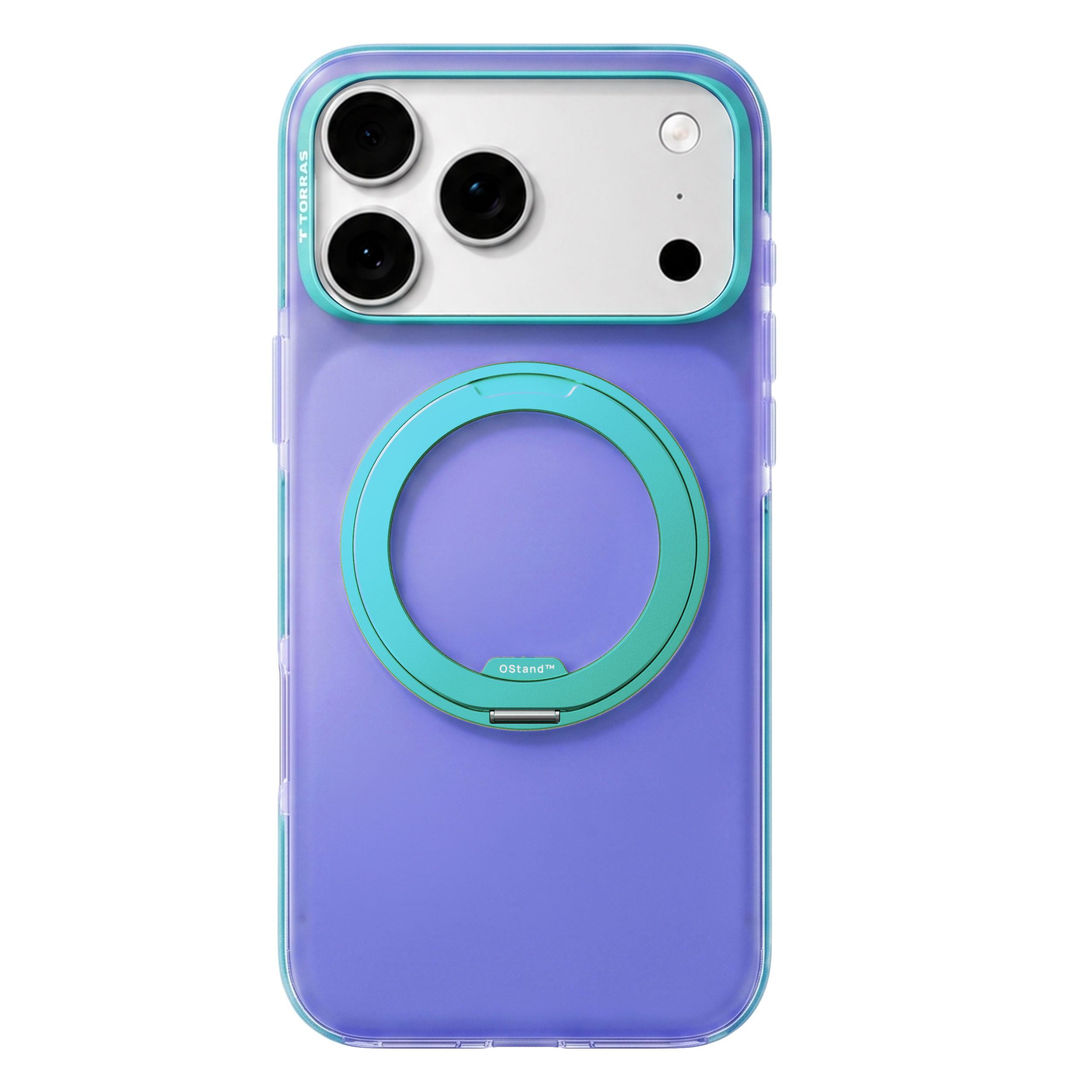 Ốp Lưng iPhone 18 Pro Max/17 Pro Max Magnetic O3 HUE TORRAS Tím Xanh Màu Xanh tím