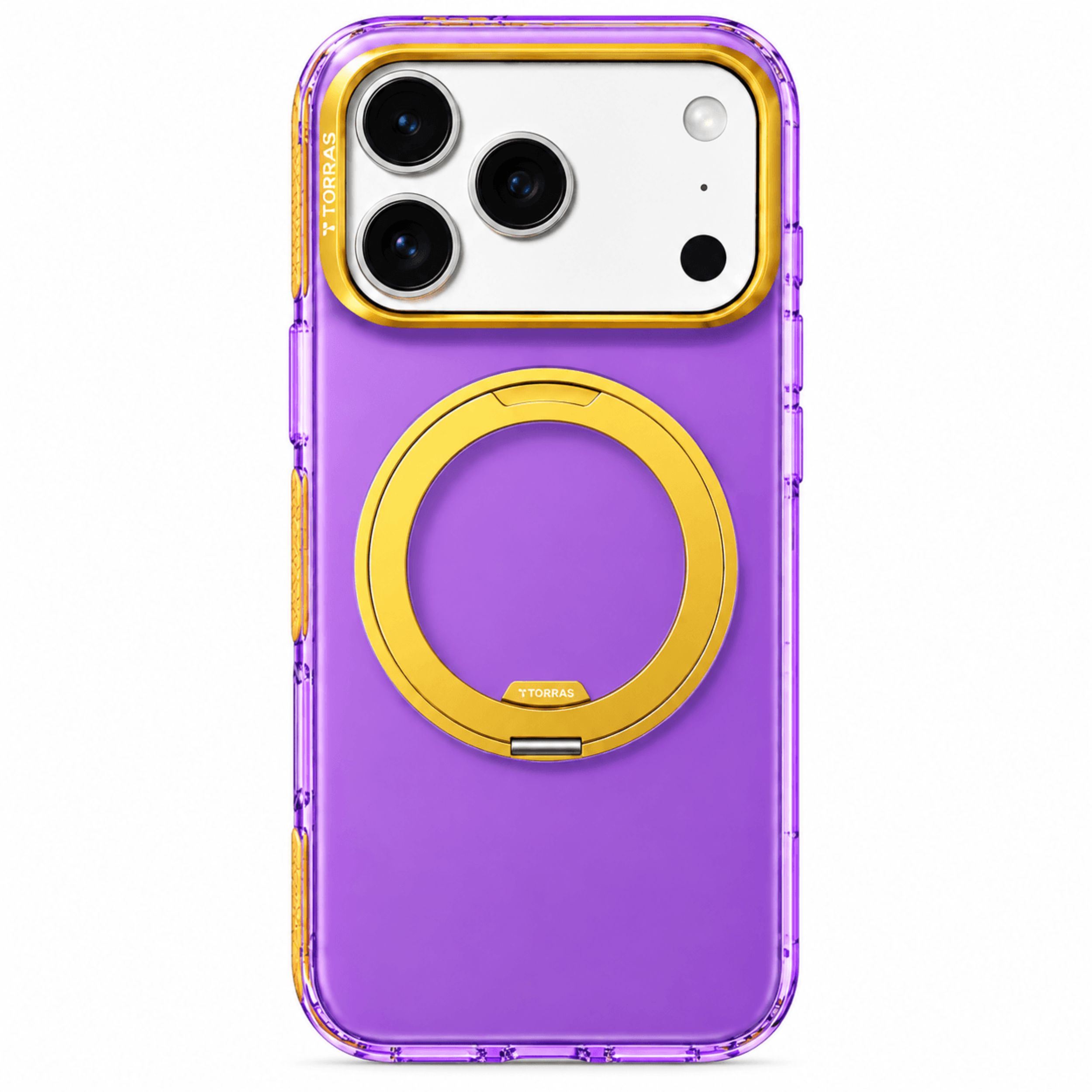 Ốp Lưng iPhone 18 Pro Max/17 Pro Max Magnetic O3 HUE TORRAS Tím Xanh Màu Tím