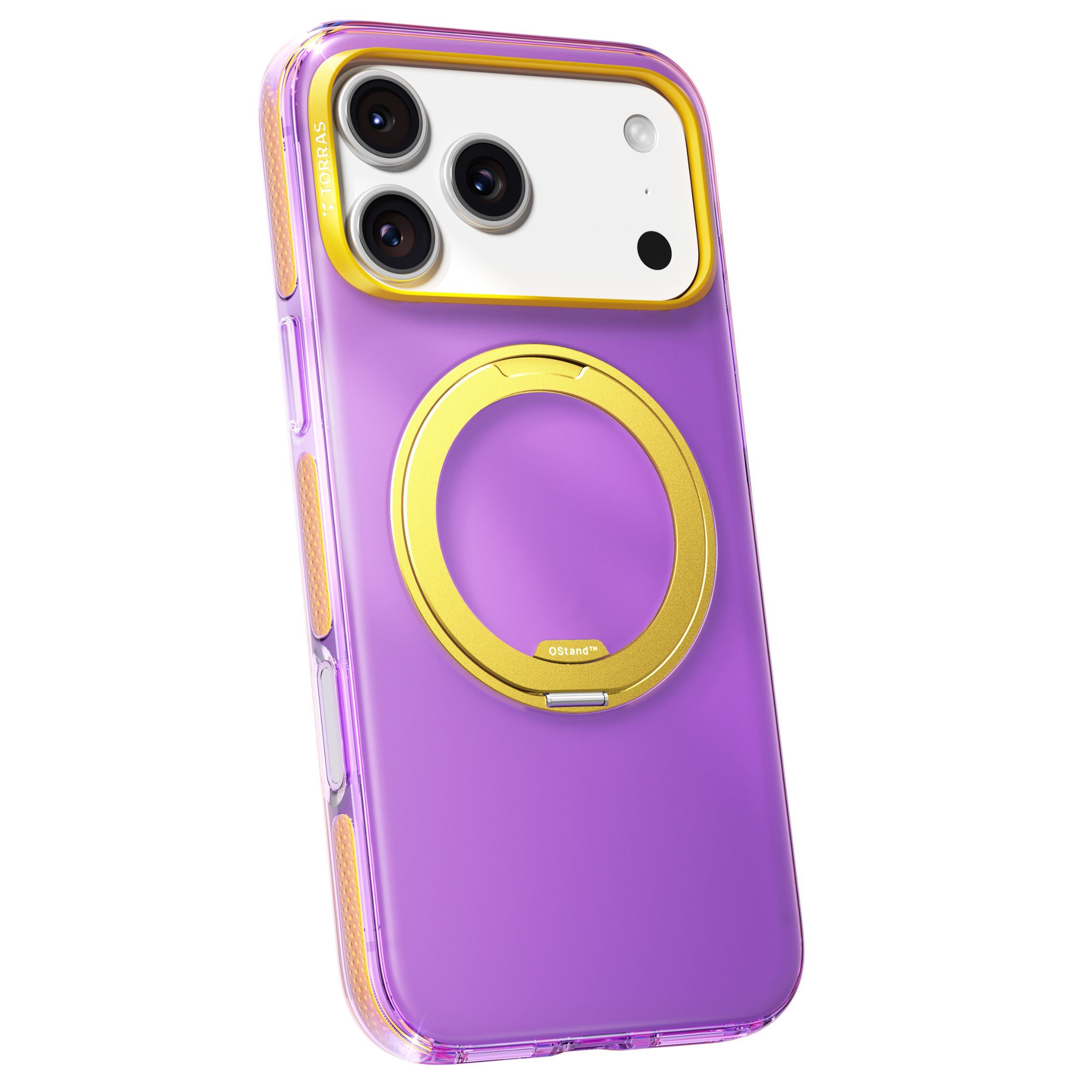 Ốp Lưng iPhone 18 Pro Max/17 Pro Max Magnetic O3 HUE TORRAS Tím Xanh Màu Tím