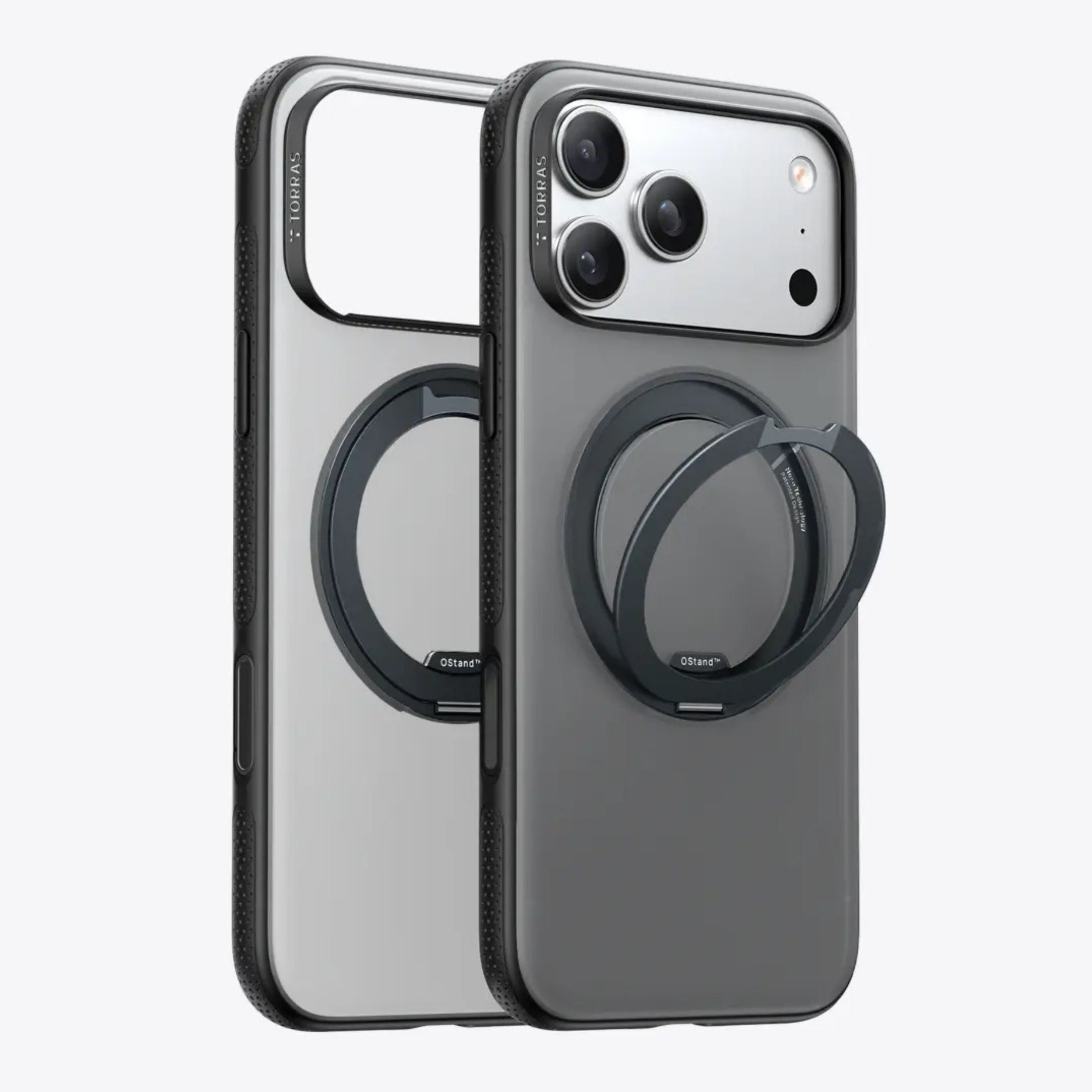 Ốp Lưng iPhone 18 Pro Max/17 Pro Max Magnetic O3 NEO TORRAS Trong Suốt Màu Đen