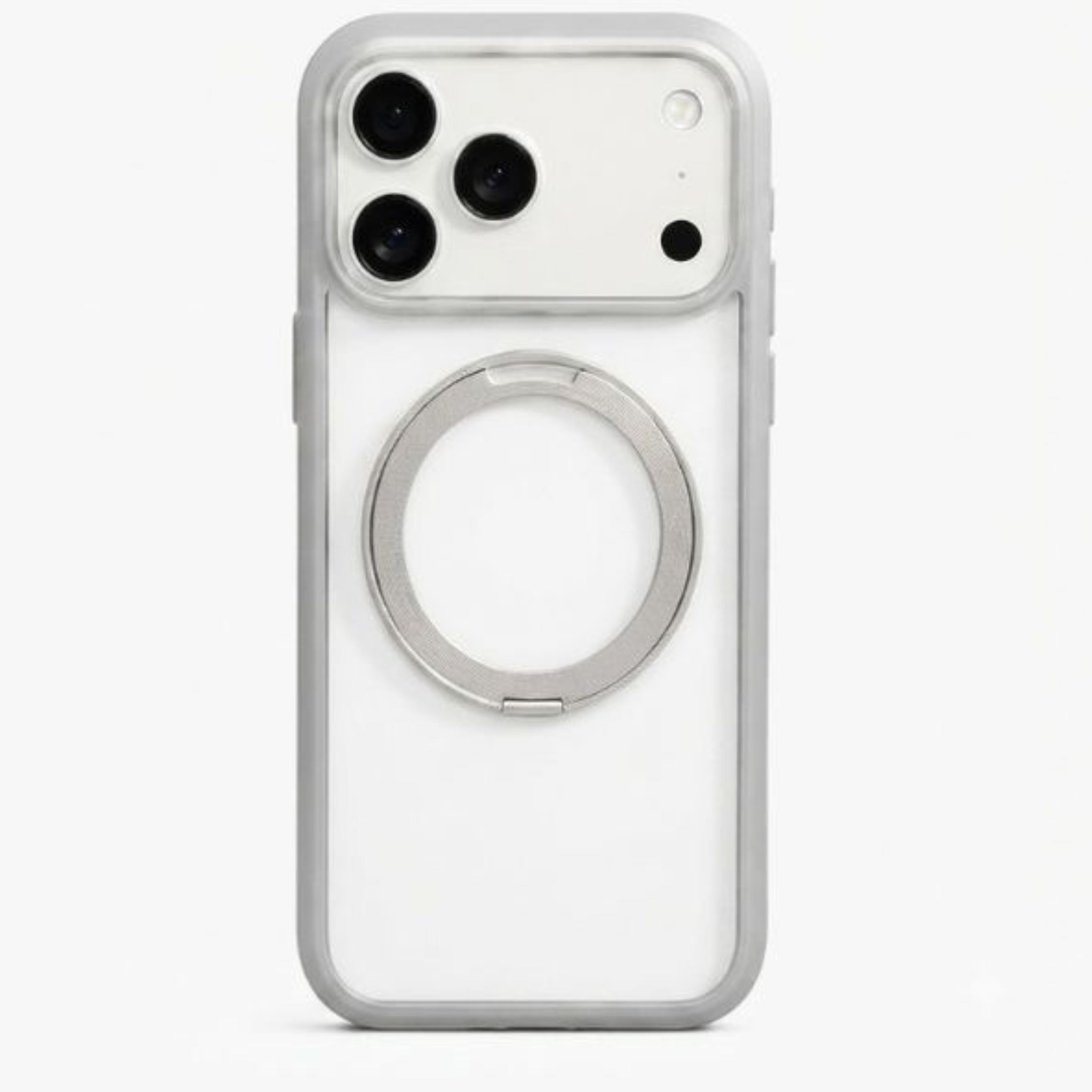 Ốp Lưng iPhone 18 Pro Max/17 Pro Max Magnetic O3 NEO TORRAS Trong Suốt Màu Trắng - Bạc
