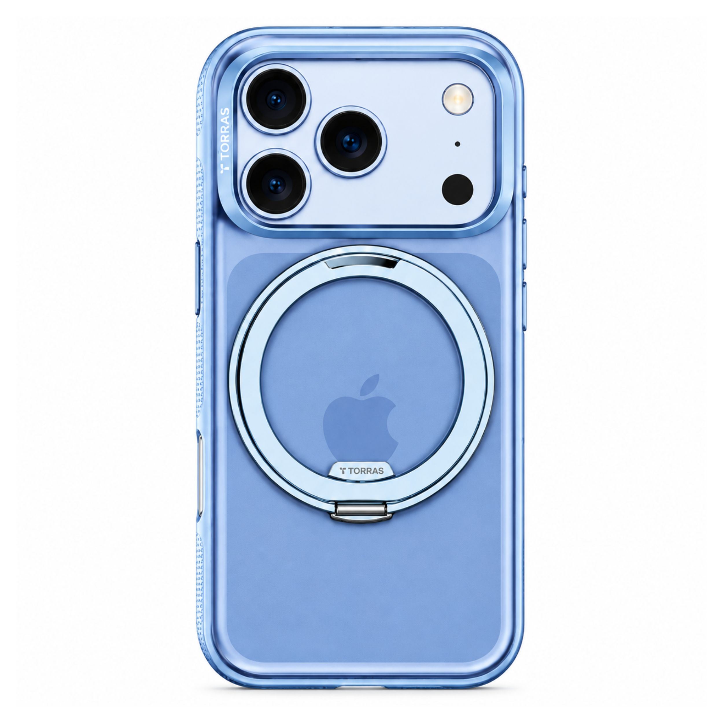 Ốp Lưng iPhone 18 Pro Max/17 Pro Max Magnetic O3 NEO TORRAS Trong Suốt Màu Xanh
