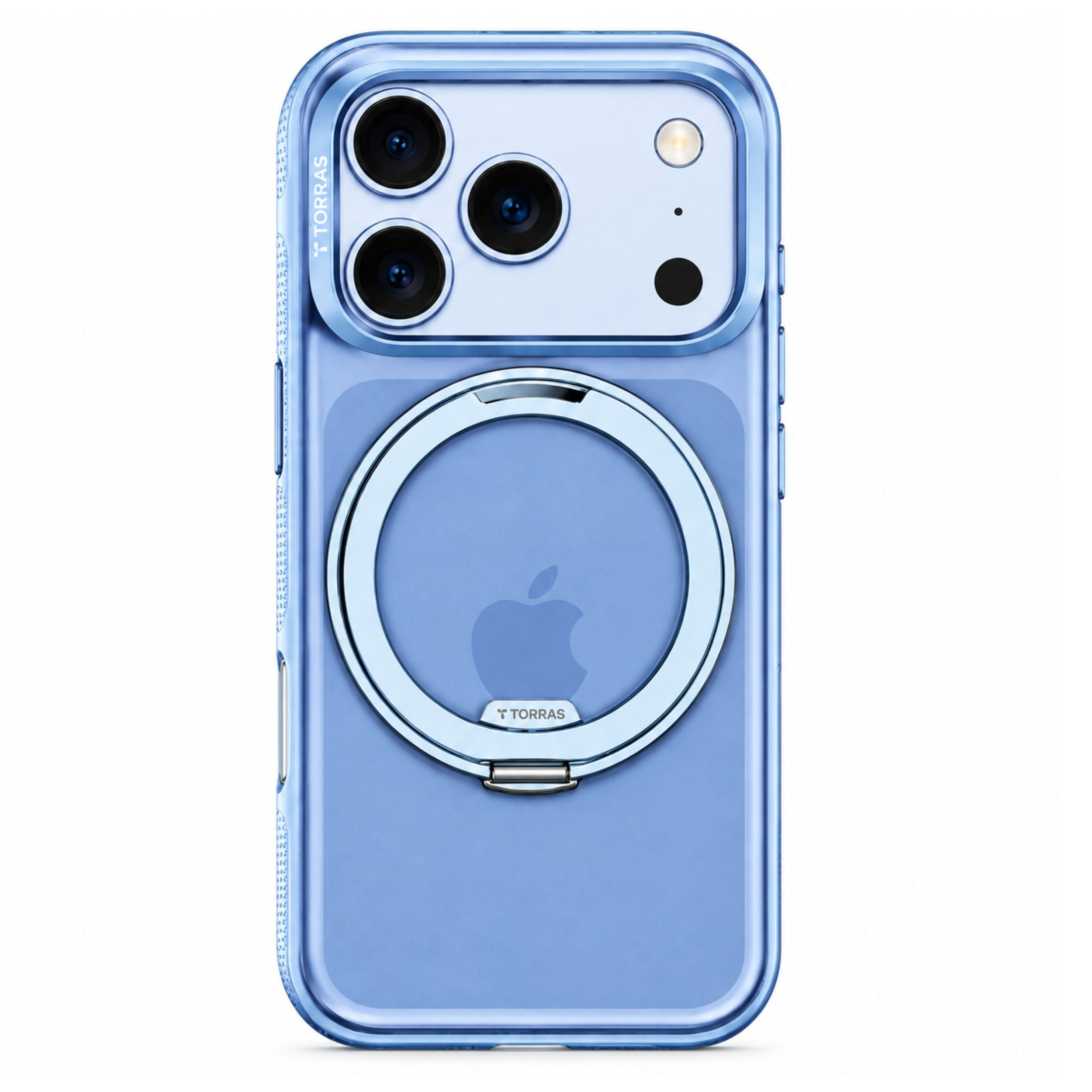 Ốp Lưng iPhone 18 Pro Max/17 Pro Max Magnetic O3 NEO TORRAS Trong Suốt Màu Xanh