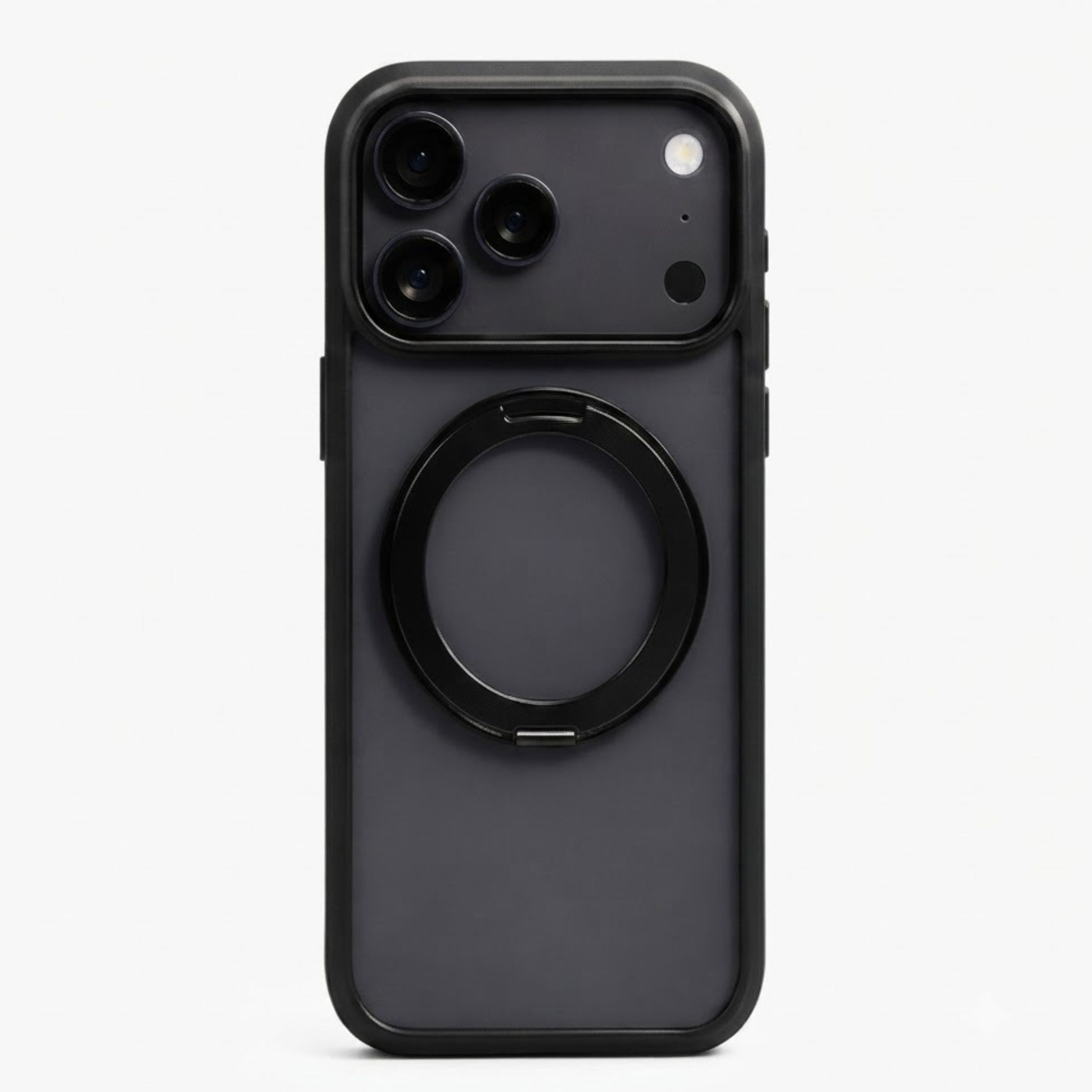 Ốp Lưng iPhone 18 Pro/17 Pro Magnetic O1S TORRAS Trong Suốt Màu Đen