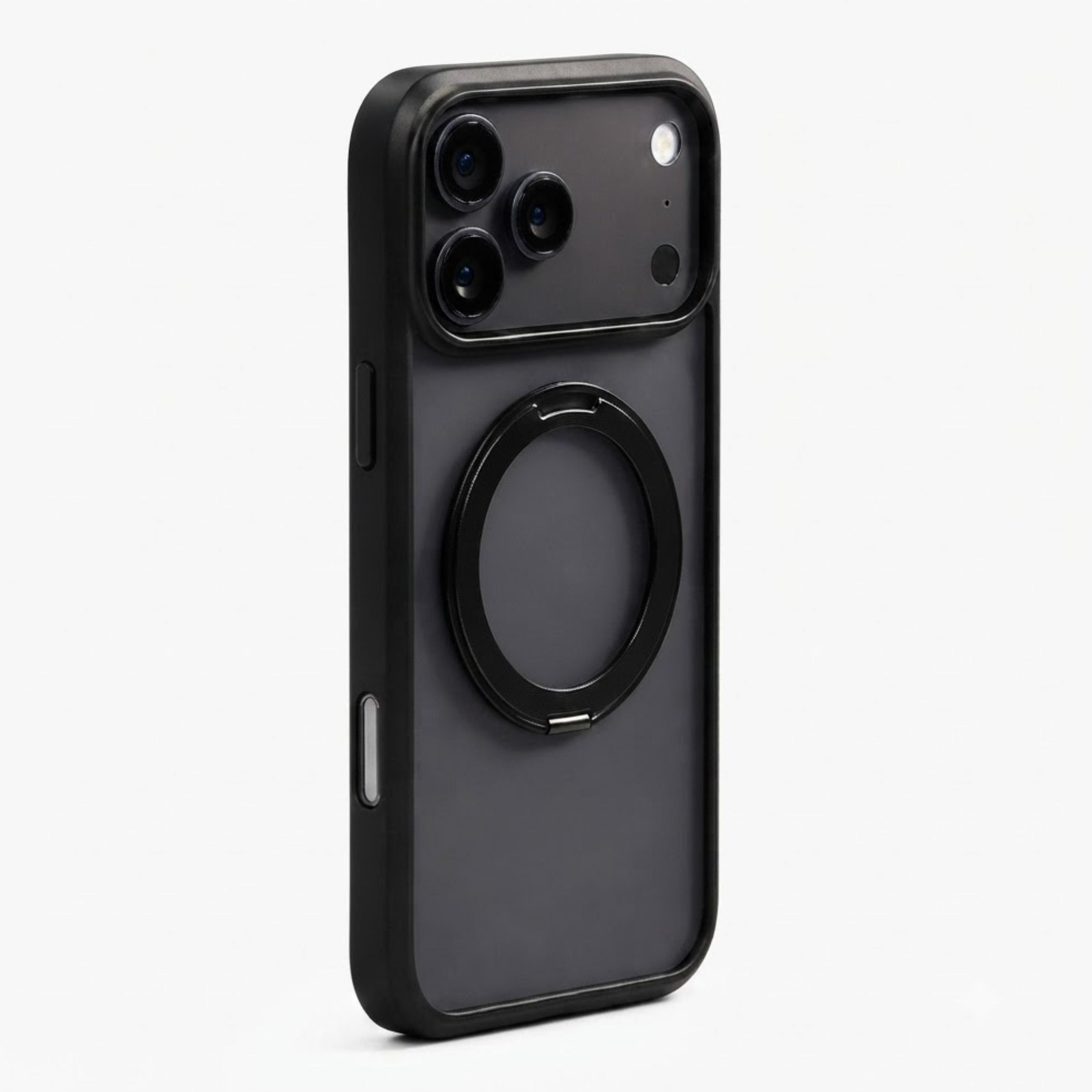 Ốp Lưng iPhone 18 Pro/17 Pro Magnetic O1S TORRAS Trong Suốt Màu Đen