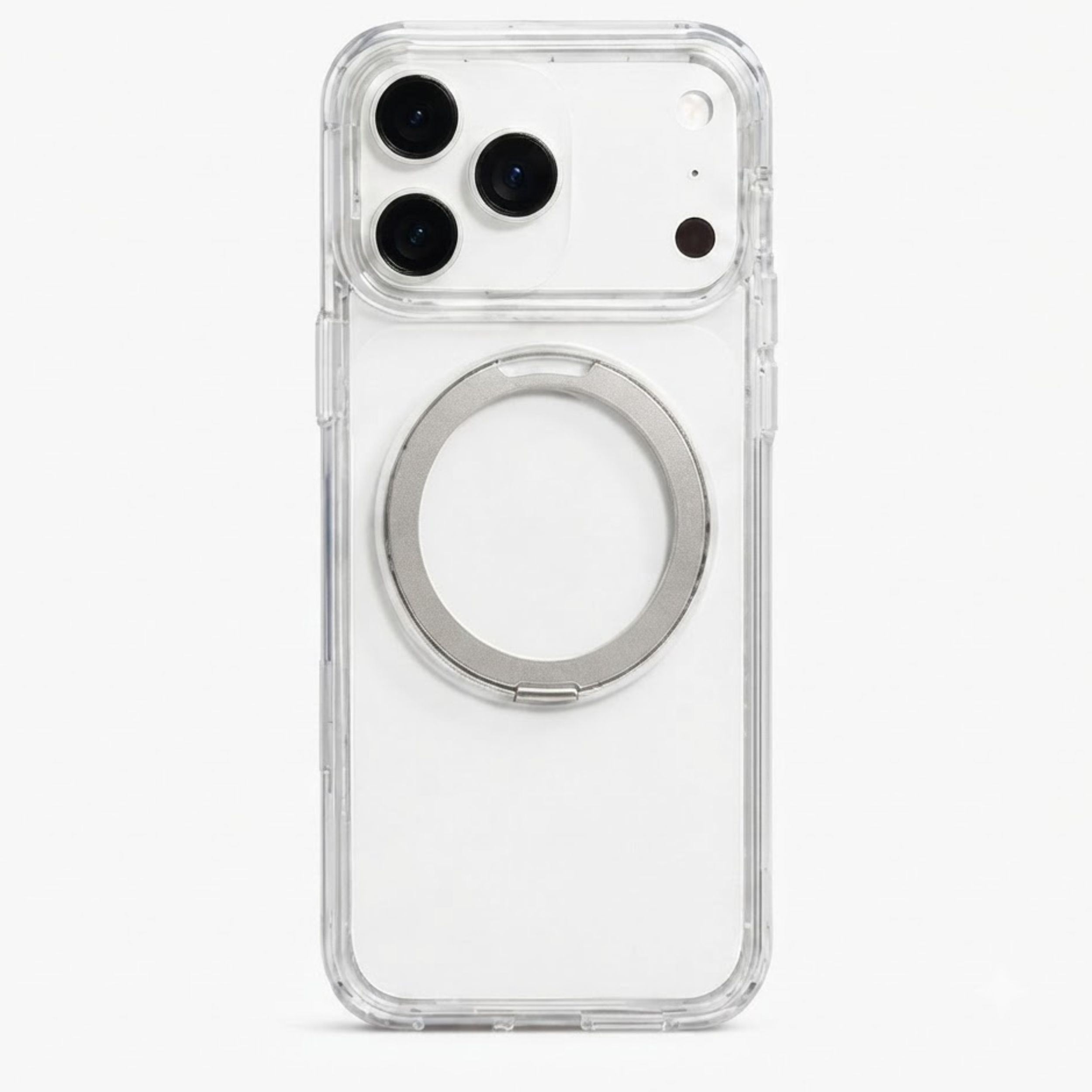 Ốp Lưng iPhone 18 Pro Max/17 Pro Max Magnetic O1S TORRAS Trong Suốt Màu Trắng
