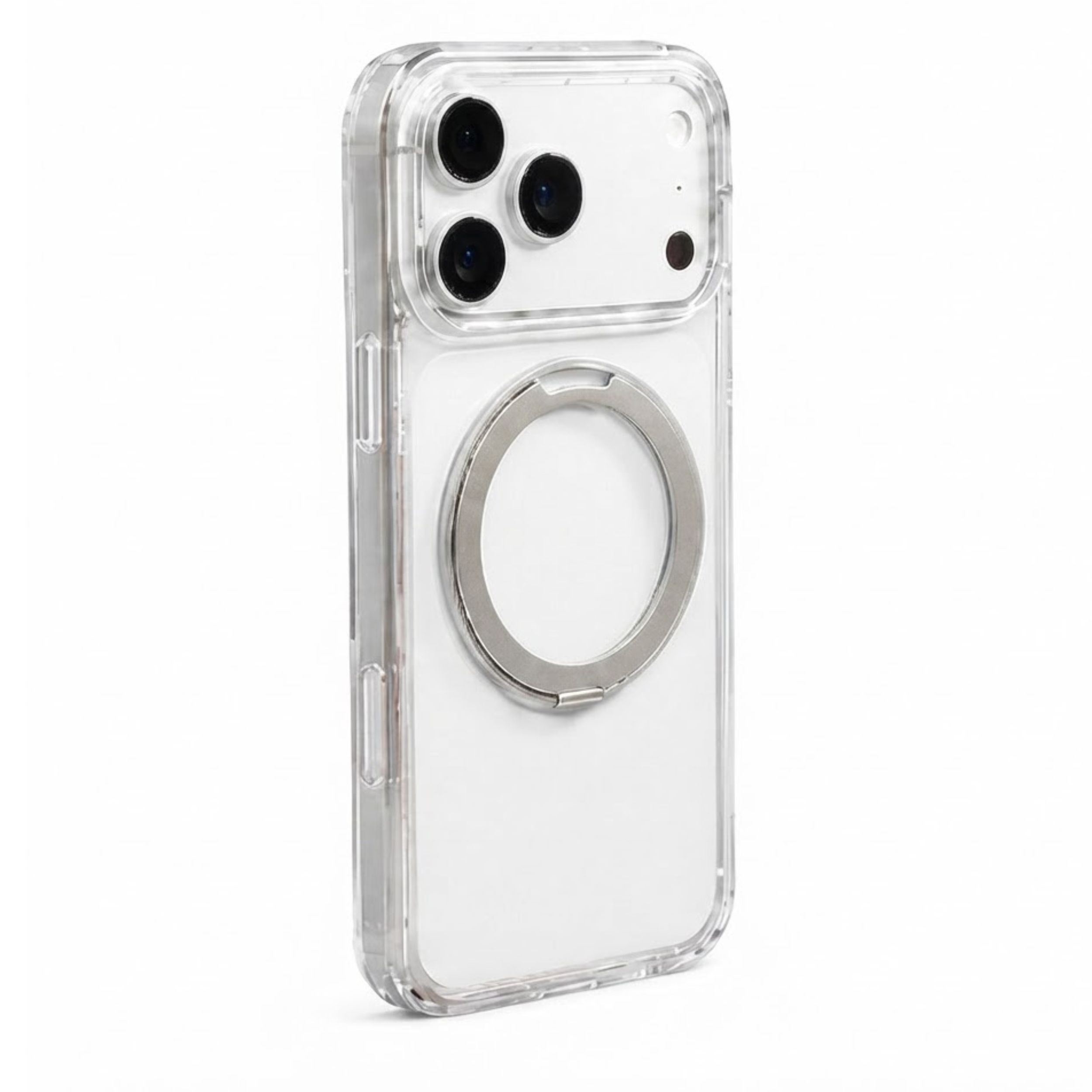 Ốp Lưng iPhone 18 Pro Max/17 Pro Max Magnetic O1S TORRAS Trong Suốt Màu Trắng