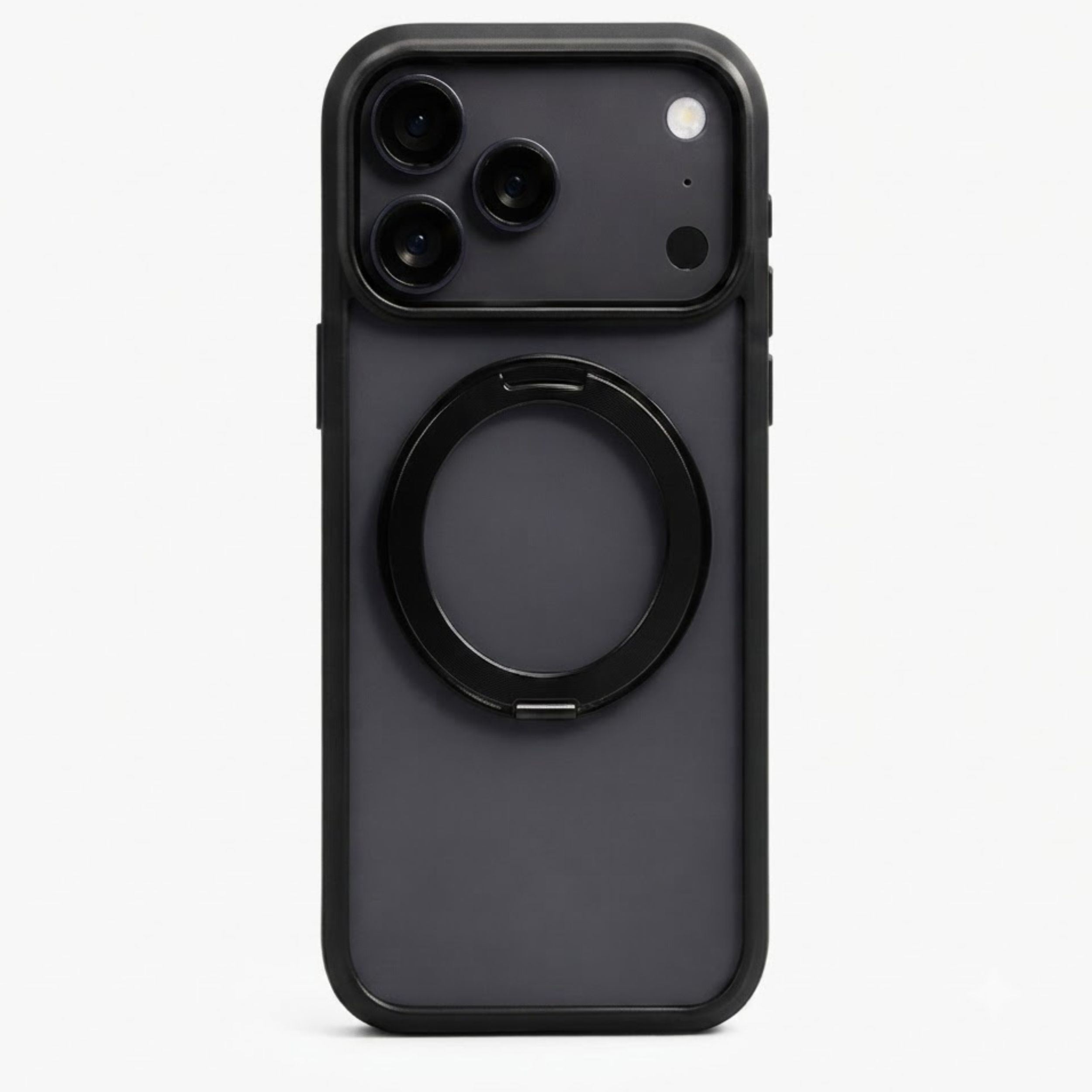 Ốp Lưng iPhone 18 Pro Max/17 Pro Max Magnetic O1S TORRAS Trong Suốt Màu Đen