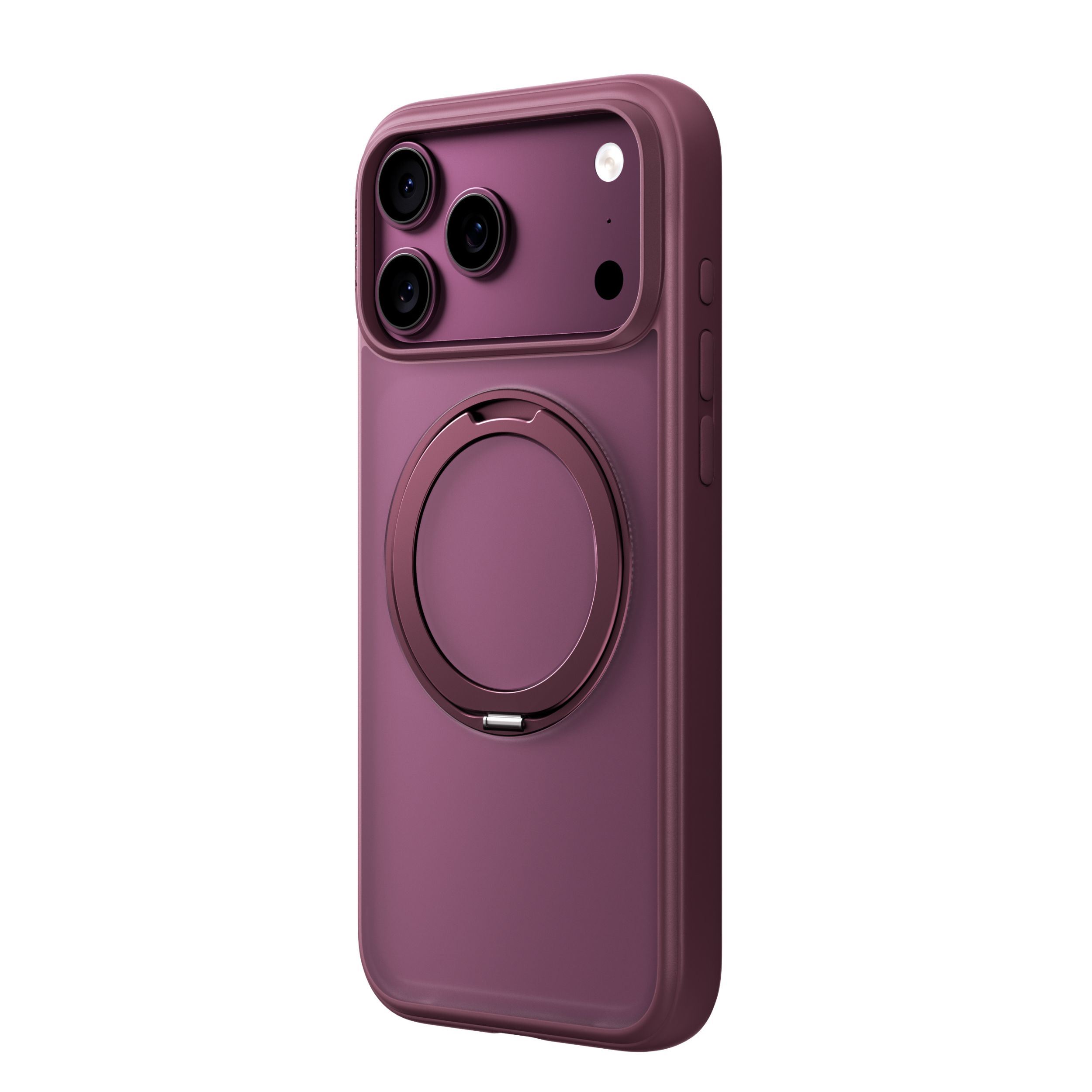 Ốp Lưng iPhone 18 Pro Max/17 Pro Max Magnetic O1S TORRAS Trong Suốt Màu Tím