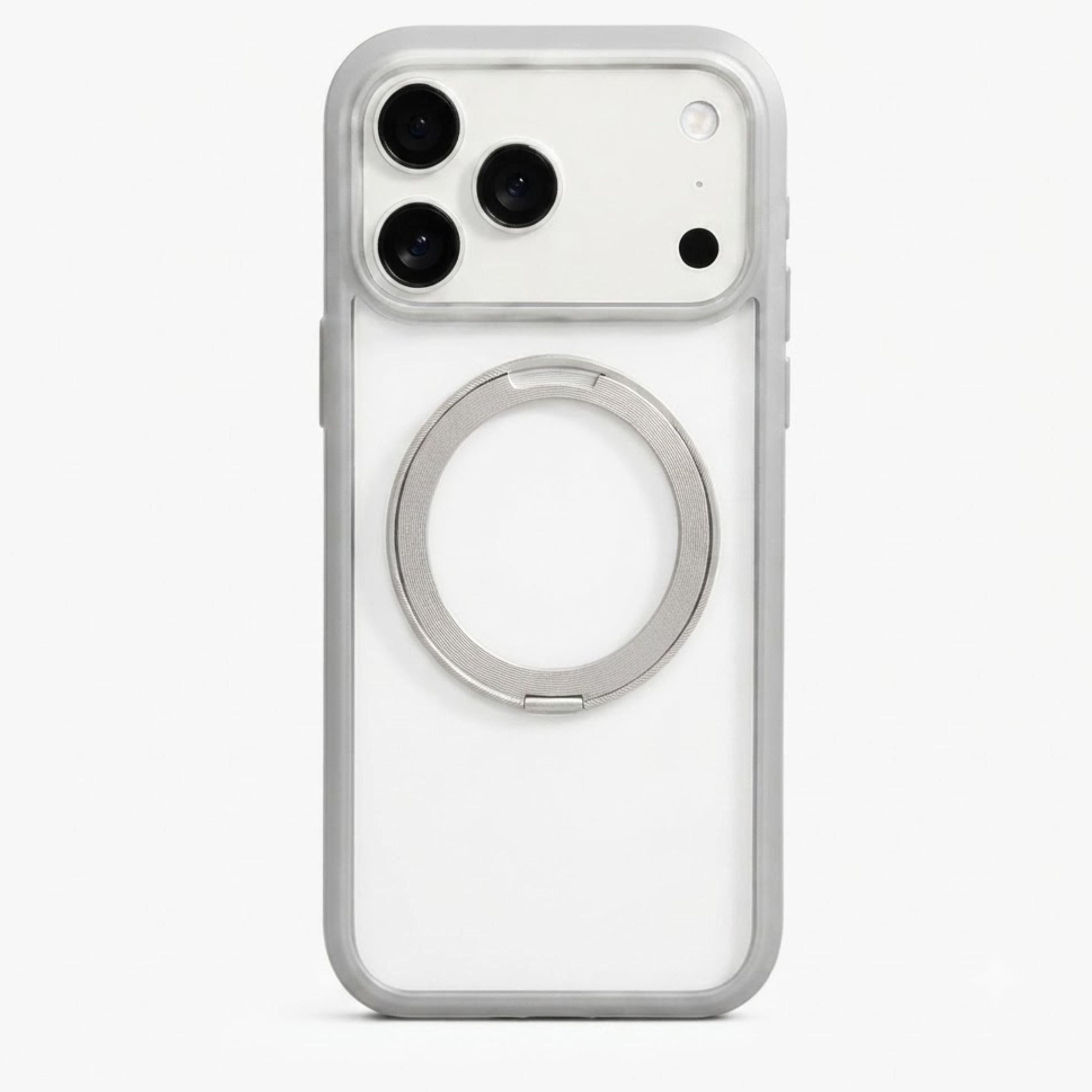 Ốp Lưng iPhone 18 Pro Max/17 Pro Max Magnetic O1S TORRAS Trong Suốt Màu Xám