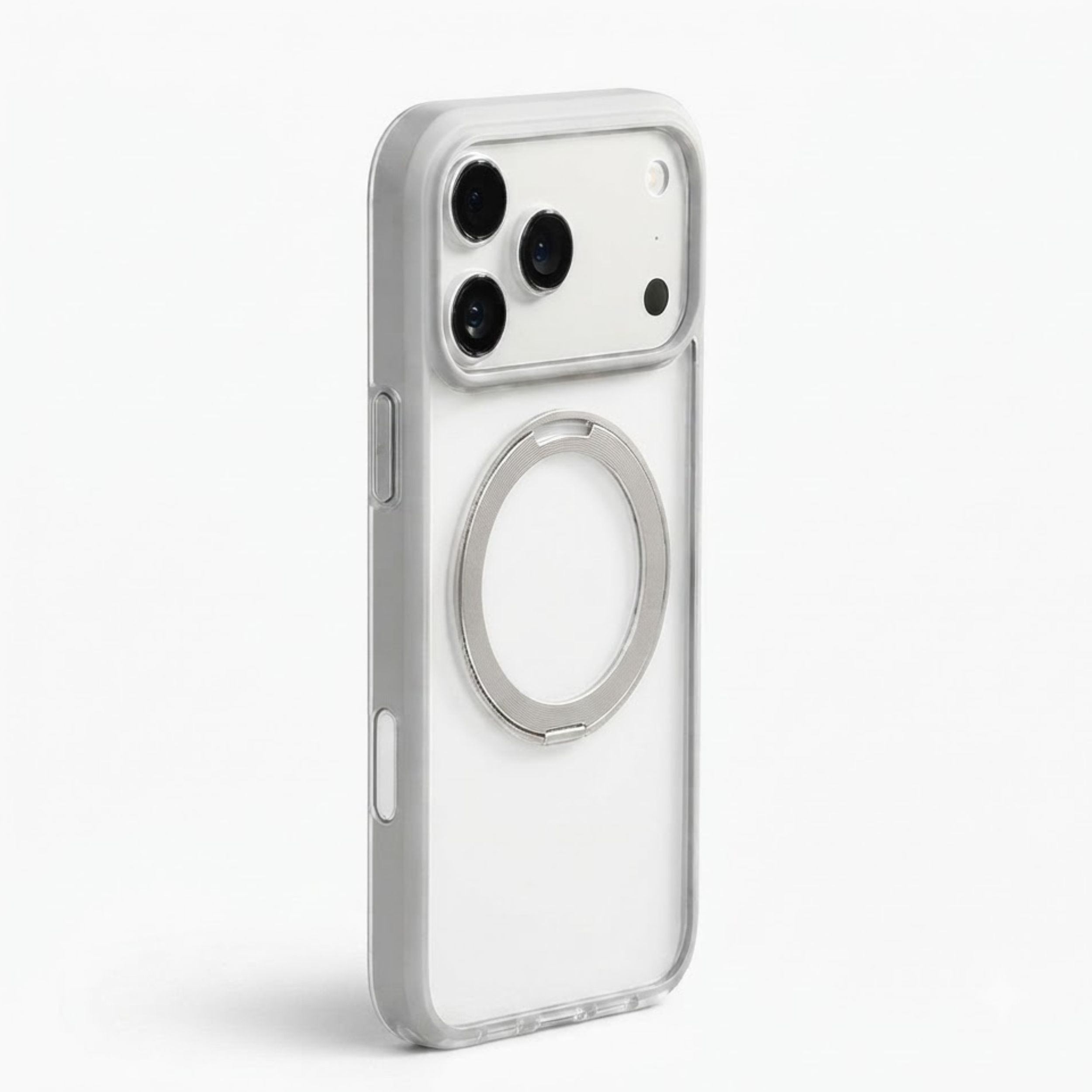 Ốp Lưng iPhone 18 Pro Max/17 Pro Max Magnetic O1S TORRAS Trong Suốt Màu Xám