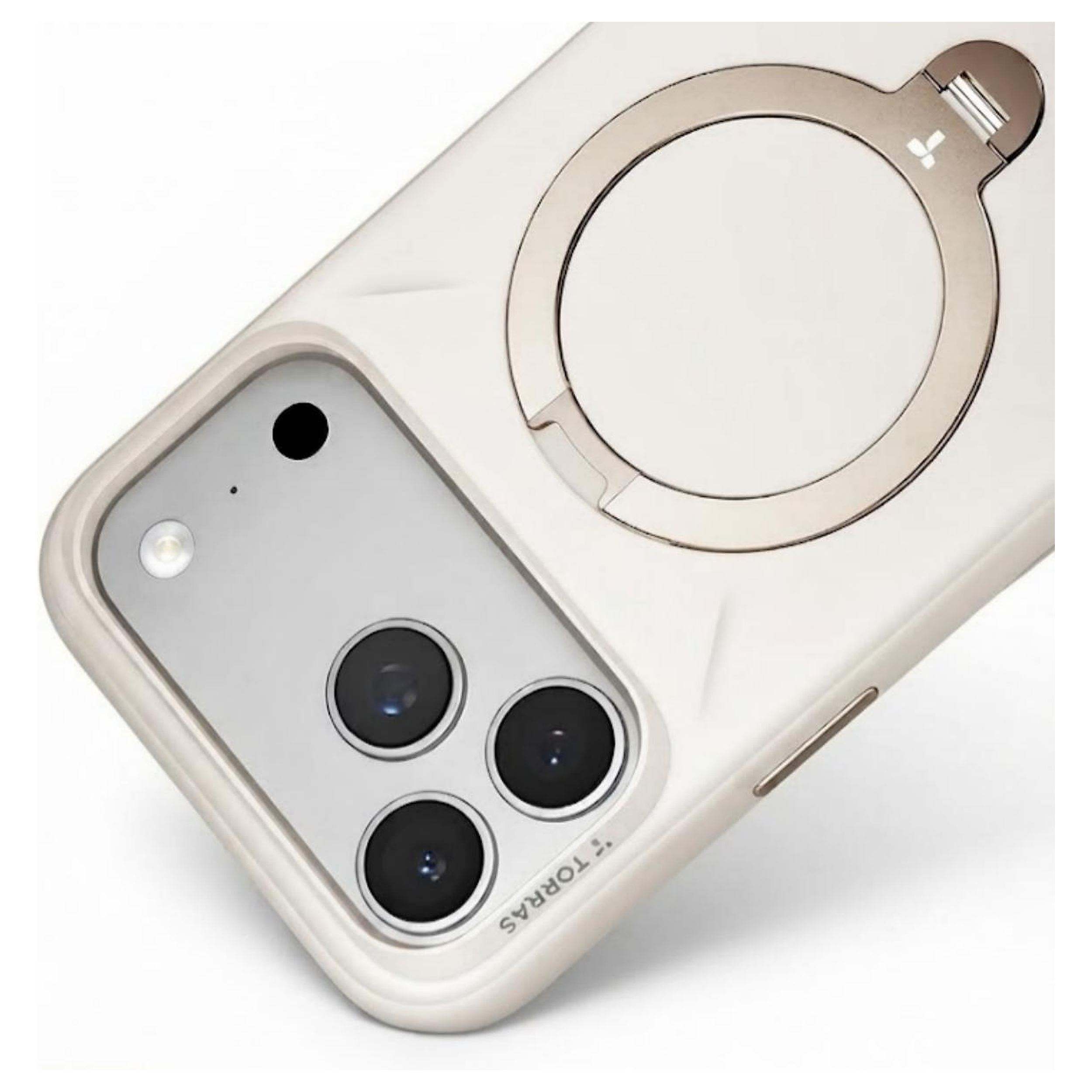 Ốp Lưng iPhone 18 Pro Max/17 Pro Max Magnetic Q3 MONO TORRAS Xanh Dương Màu Trắng