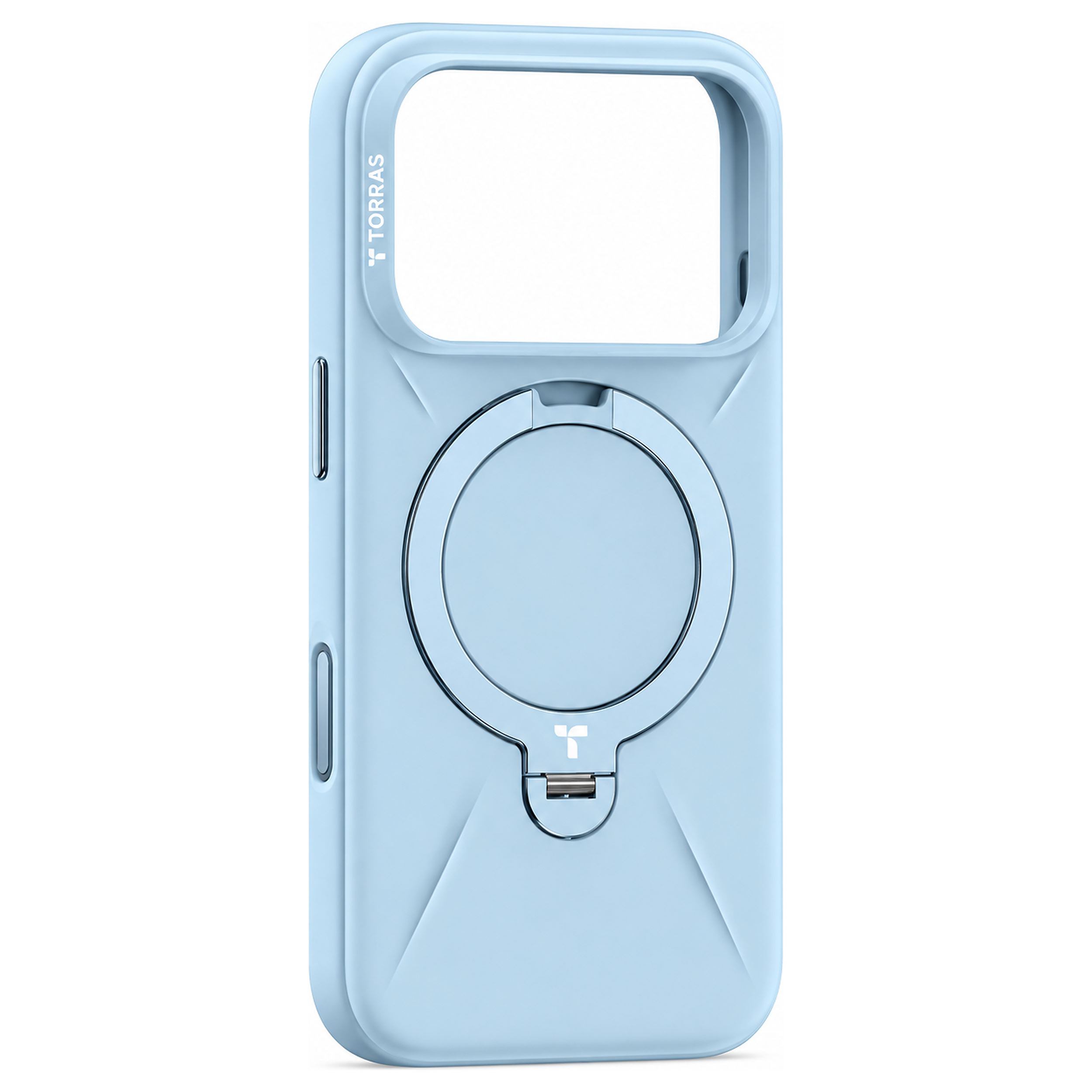 Ốp Lưng iPhone 18 Pro Max/17 Pro Max Magnetic Q3 MONO TORRAS Xanh Dương Màu Xanh Dương