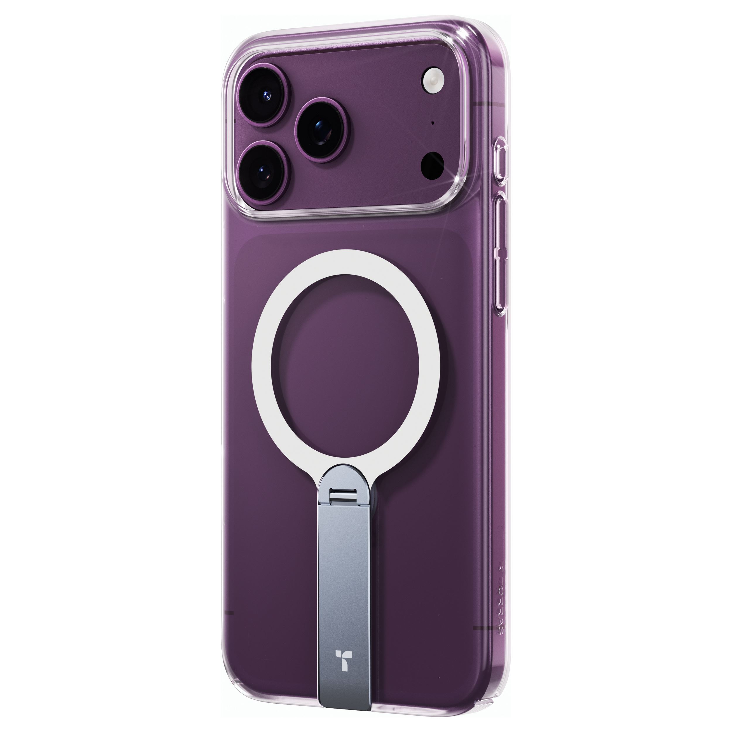 Ốp Lưng iPhone 18 Pro/17 Pro Magnetic L PRO TORRAS Trong Suốt Màu Trắng