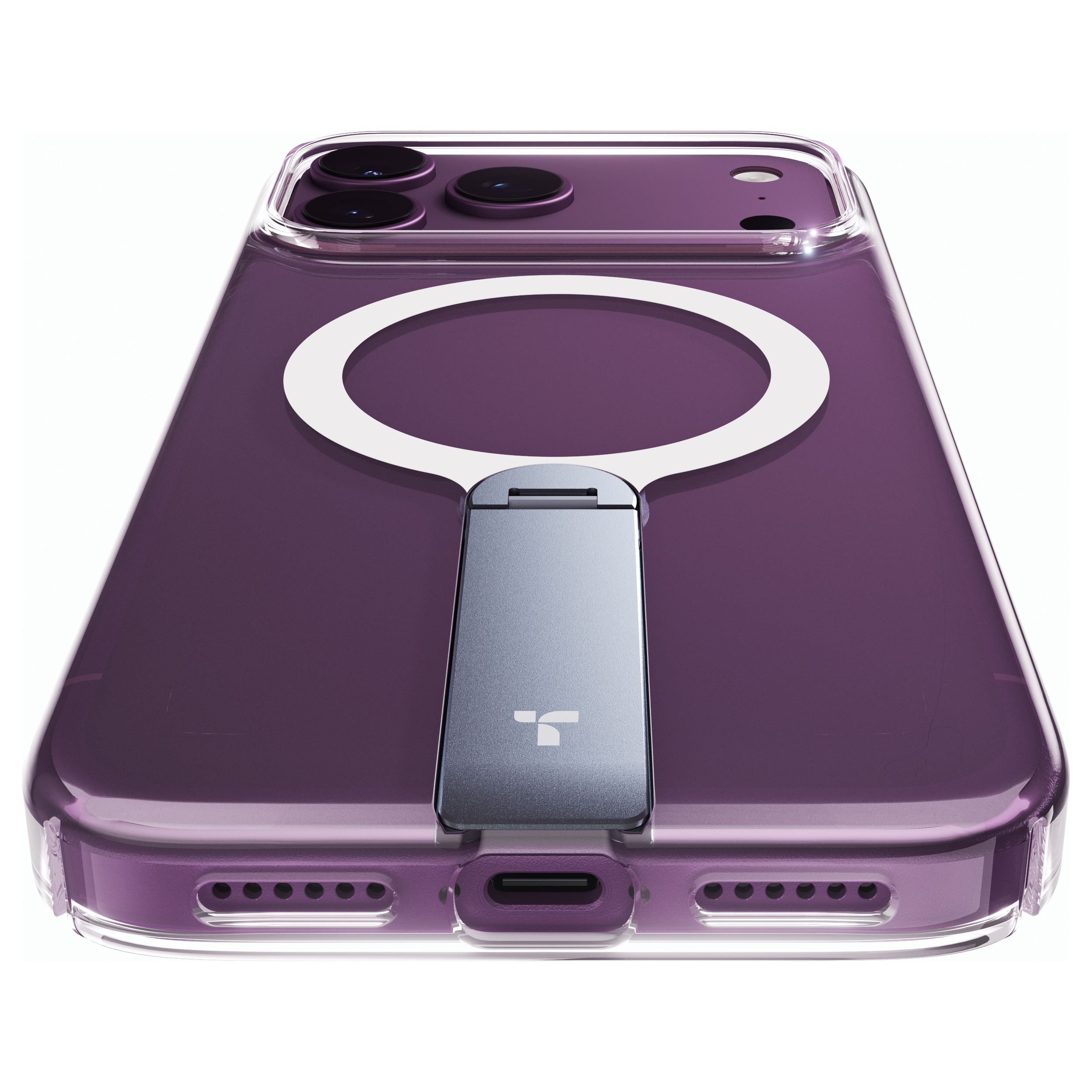 Ốp Lưng iPhone 18 Pro Max/17 Pro Max Magnetic L PRO TORRAS Trong Suốt Màu Trắng