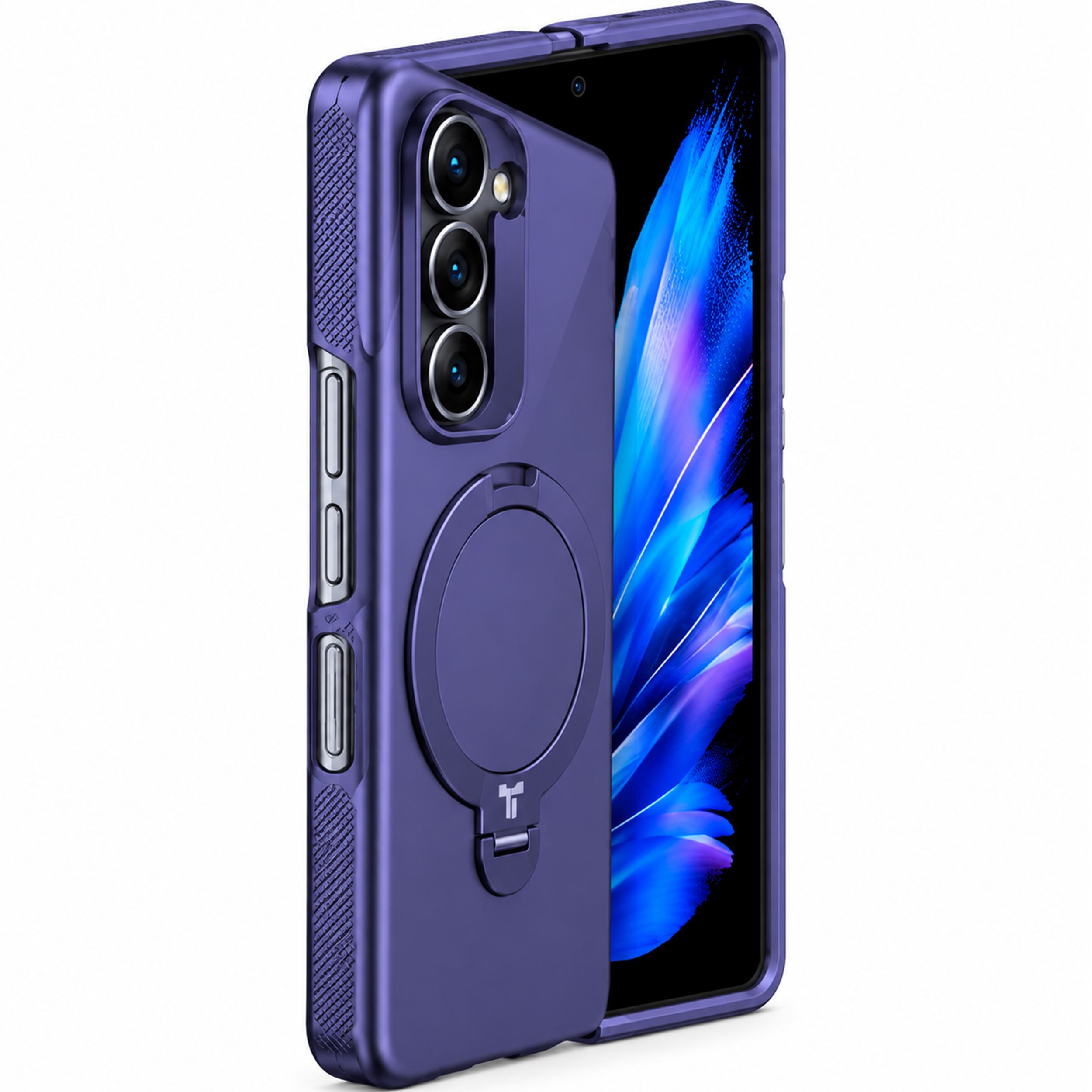 Ốp Lưng Magnetic Galaxy Z Fold8 Ultra Q Pro TORRAS Màu Tím