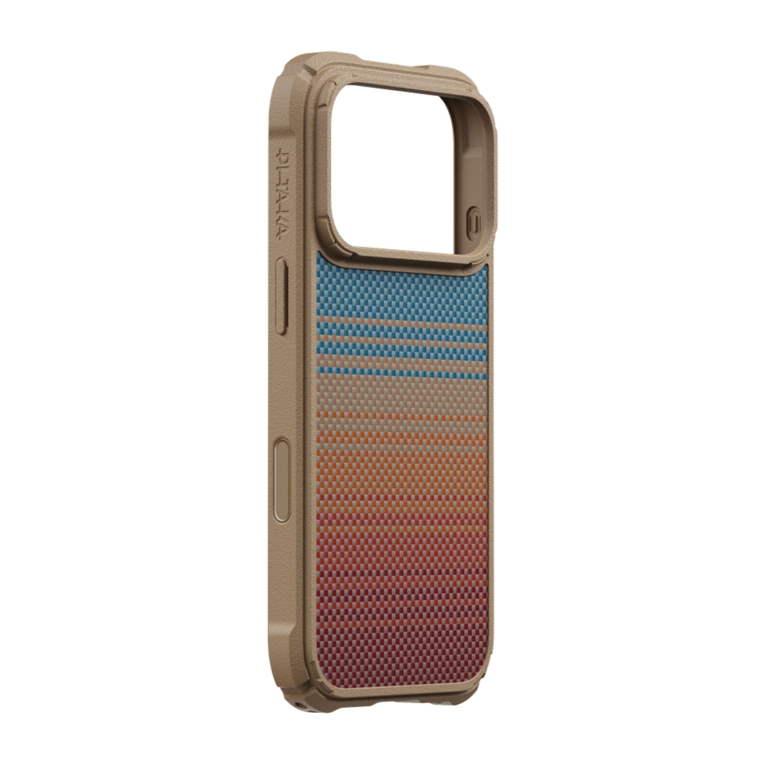 Ốp lưng iPhone 18 Pro Cairn PITAKA KI1804CP2 Sunset California Dream-01 Màu Nâu
