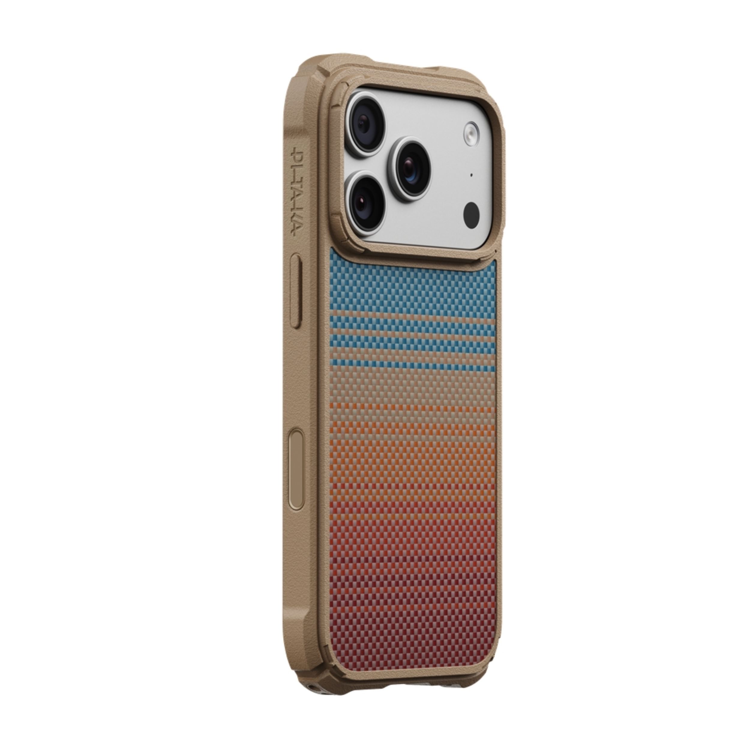 Ốp lưng iPhone 18 Pro Max Cairn PITAKA KI1804CPM2 Sunset California Dream-01 Màu Nâu