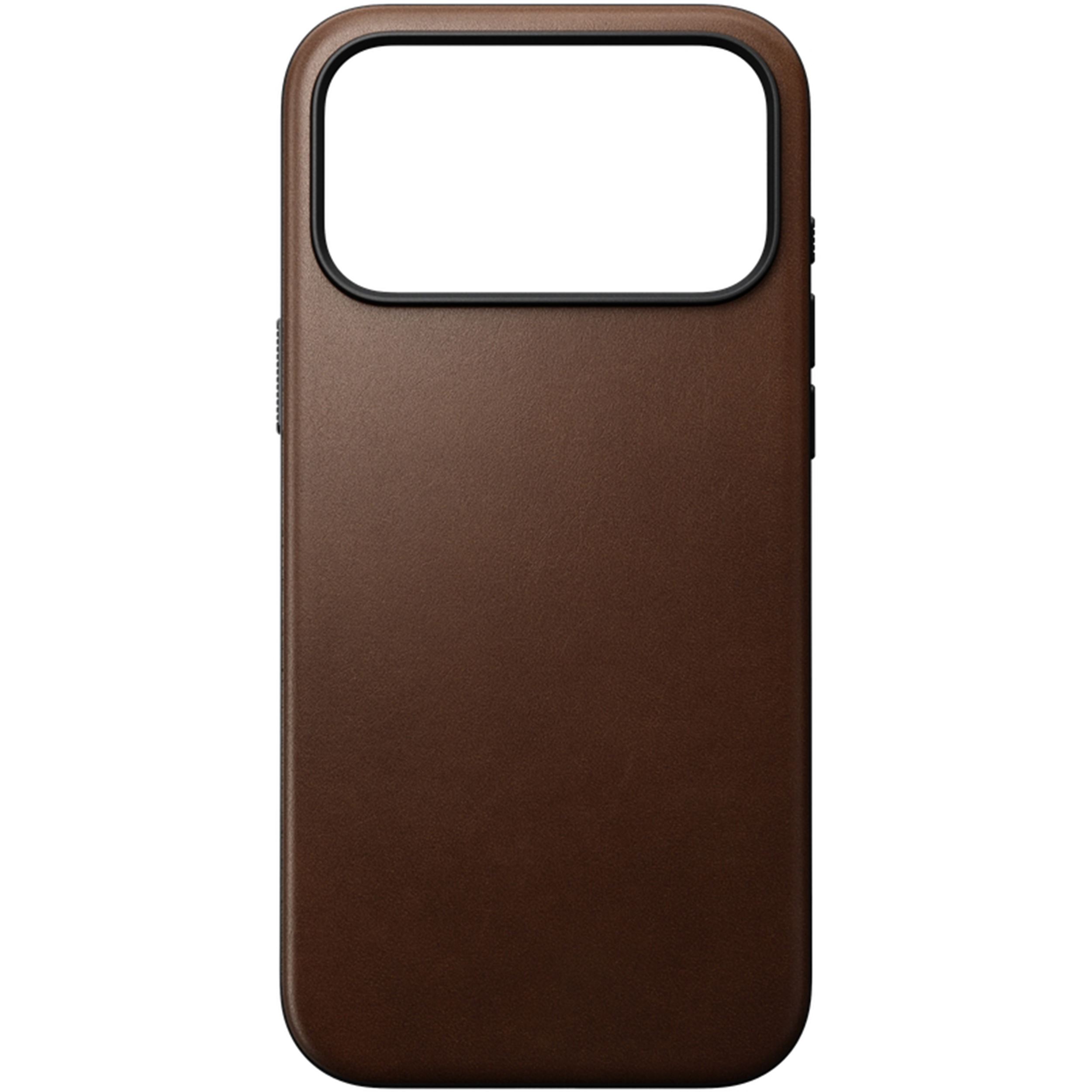 Ốp lưng Magnetic iPhone 18 Pro Max/ 17 Pro Max NOMAD Modern Leather NM009179858 Màu Nâu
