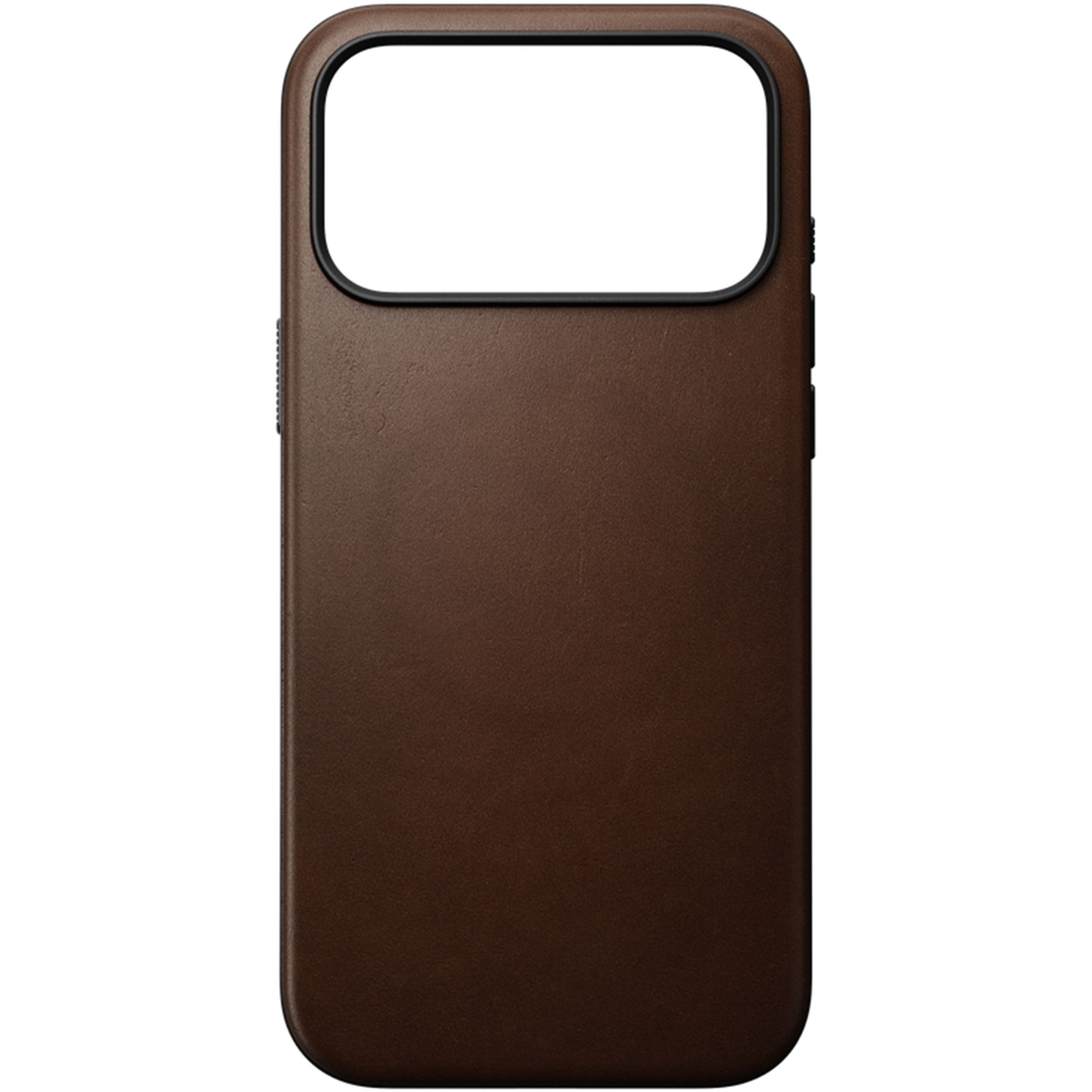 Ốp lưng Magnetic iPhone 18 Pro Max/ 17 Pro Max NOMAD Modern Leather NM009179858 Màu Nâu