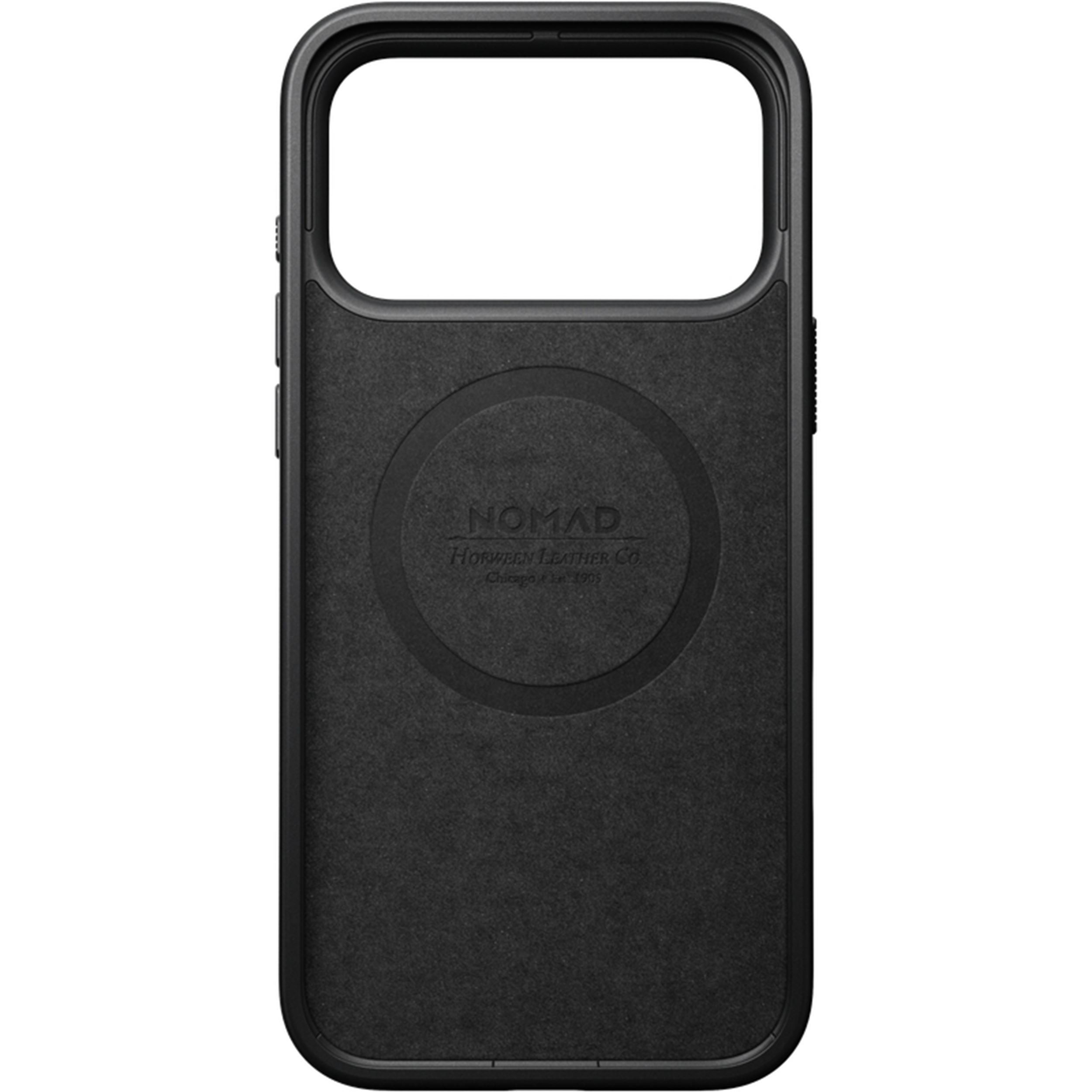 Ốp lưng Magnetic iPhone 18 Pro Max/ 17 Pro Max NOMAD Modern Leather Horween NM009124858 Màu Đỏ đô